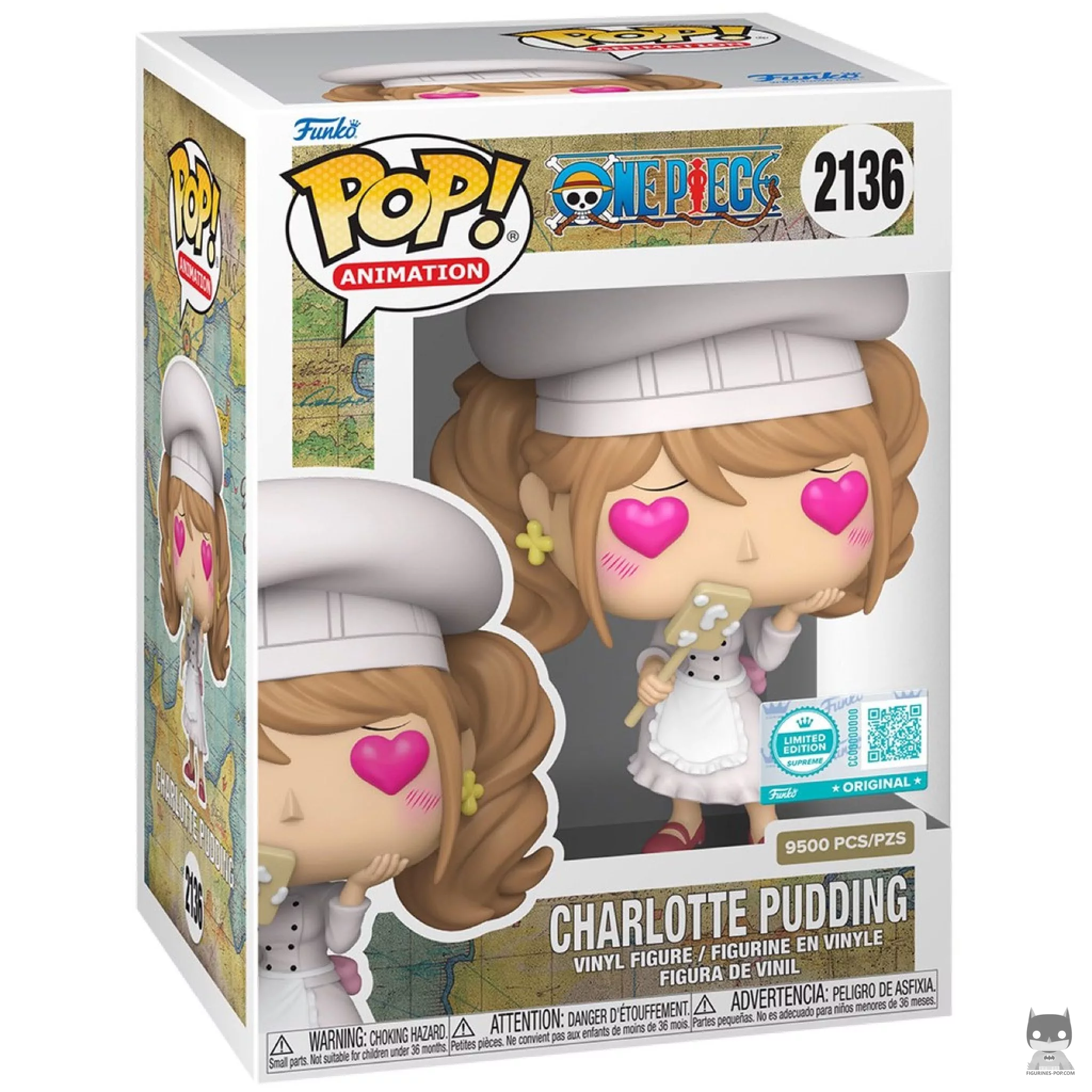 Figura Funko Pop! Charlotte Pudding en su caja