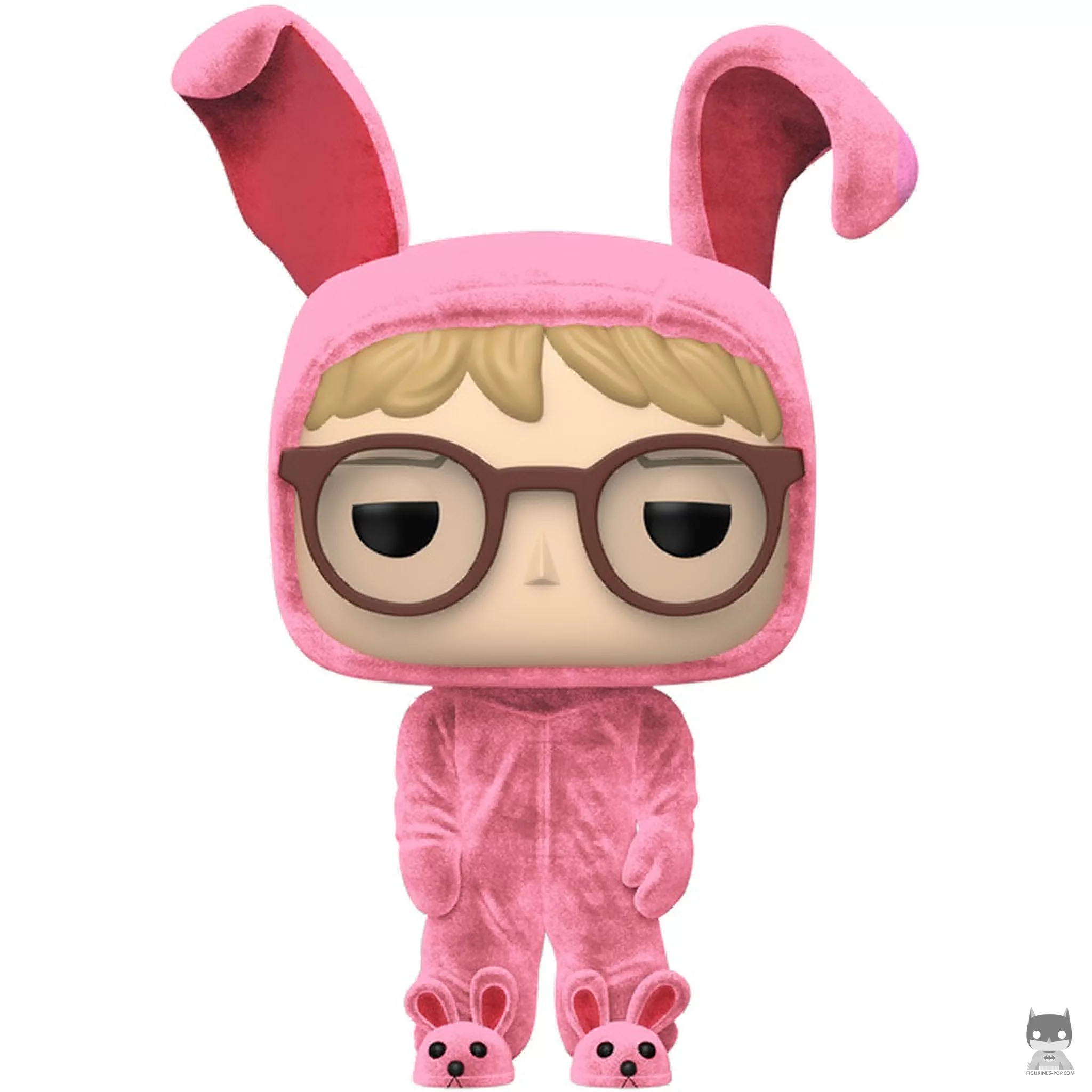 Figura Funko Pop! Ralphie con traje de conejo (Flocado) (Historias de Navidad)