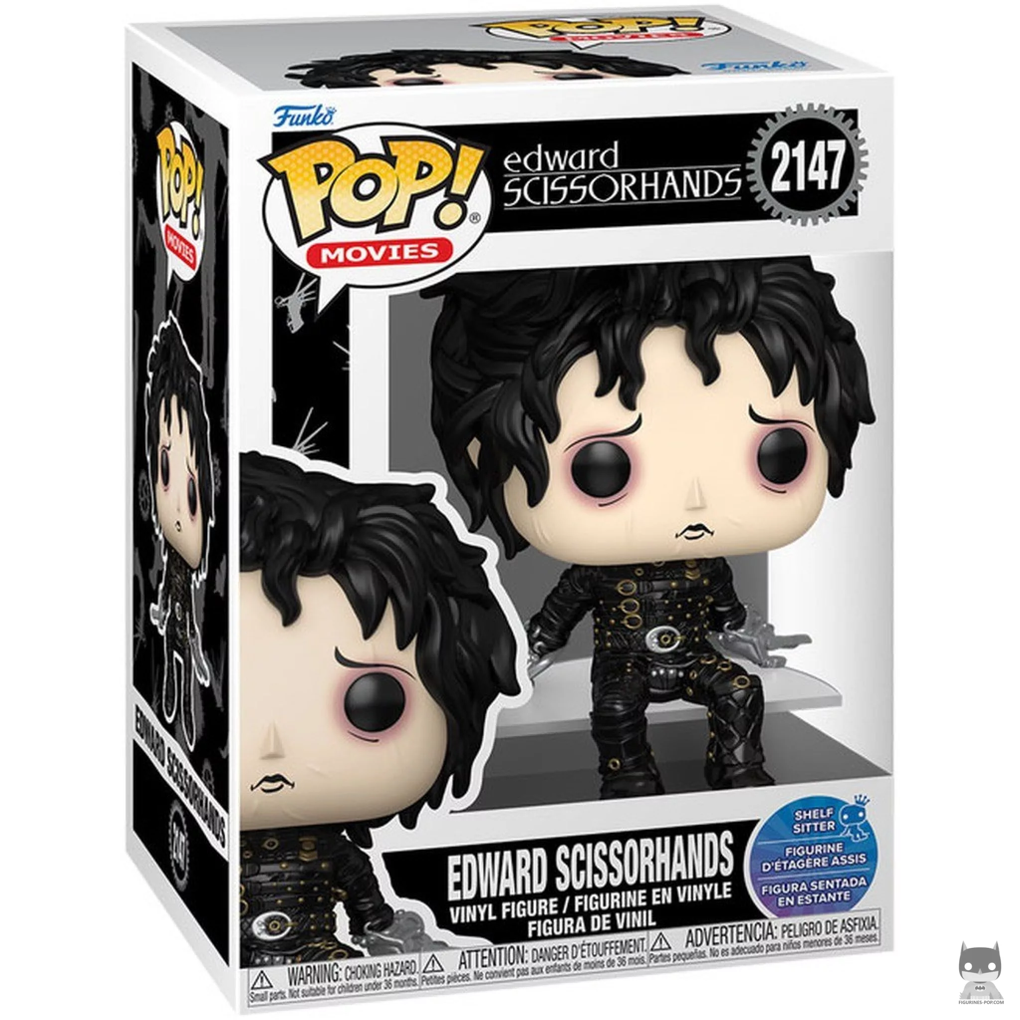Figura Funko Pop! Eduardo Manostijeras en su caja