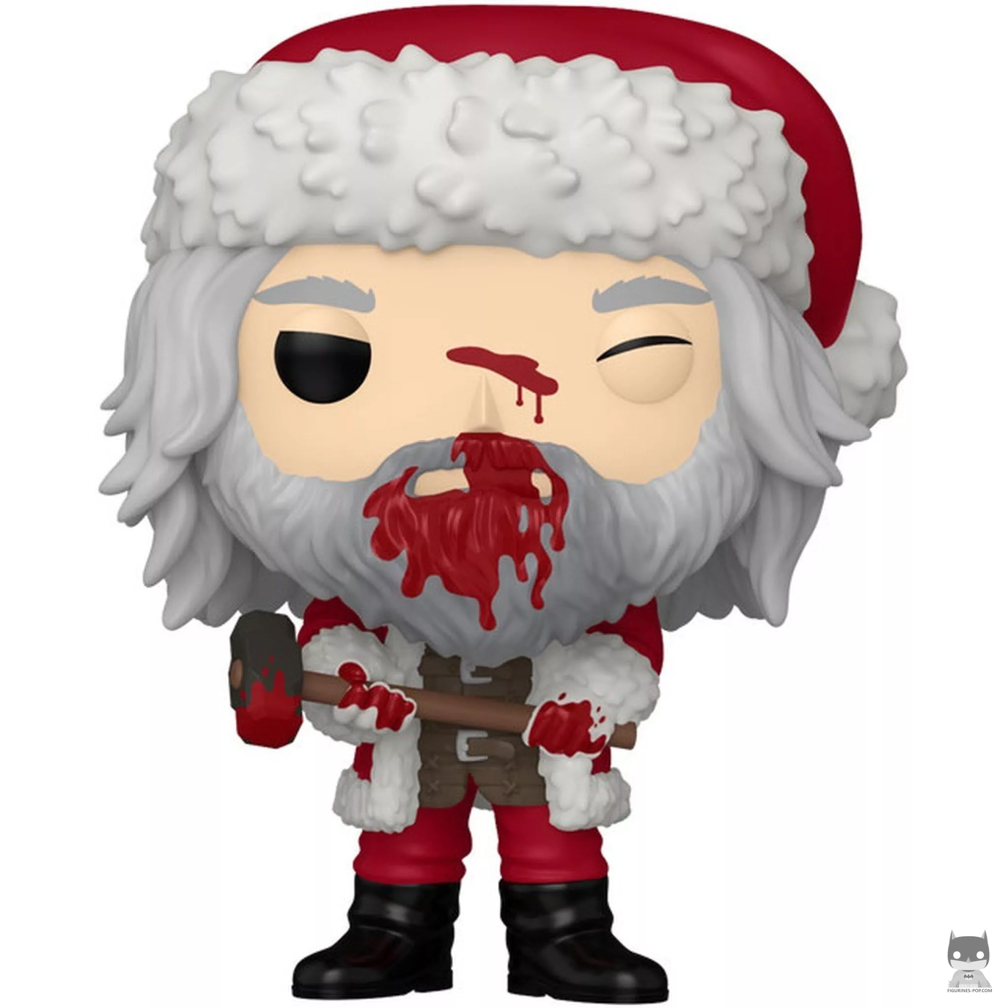 Figura Funko Pop! Papá Noel con Skullcrusher (Ensangrentado) (Noche de paz)