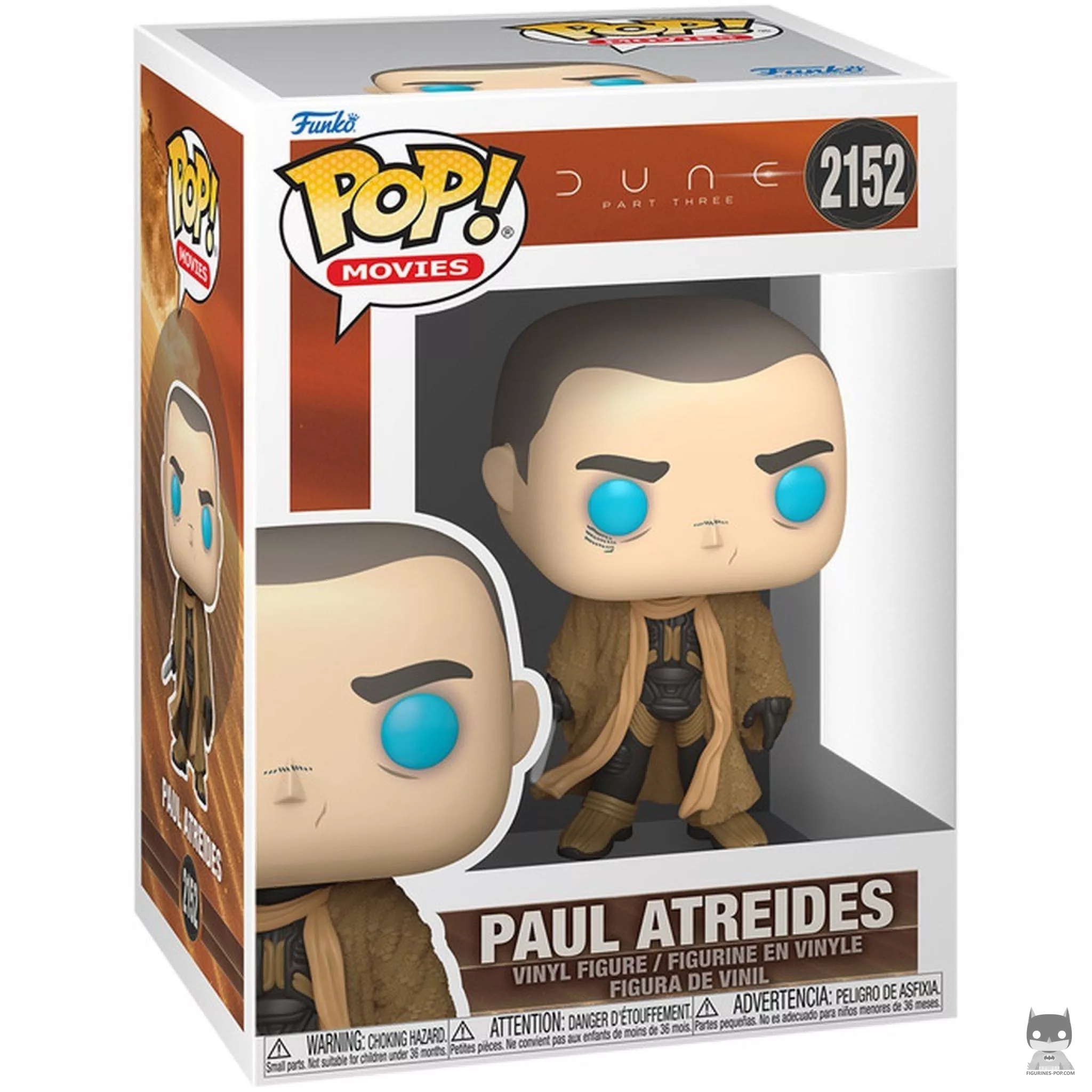 Figura Funko Pop! Paul Atreides en su caja