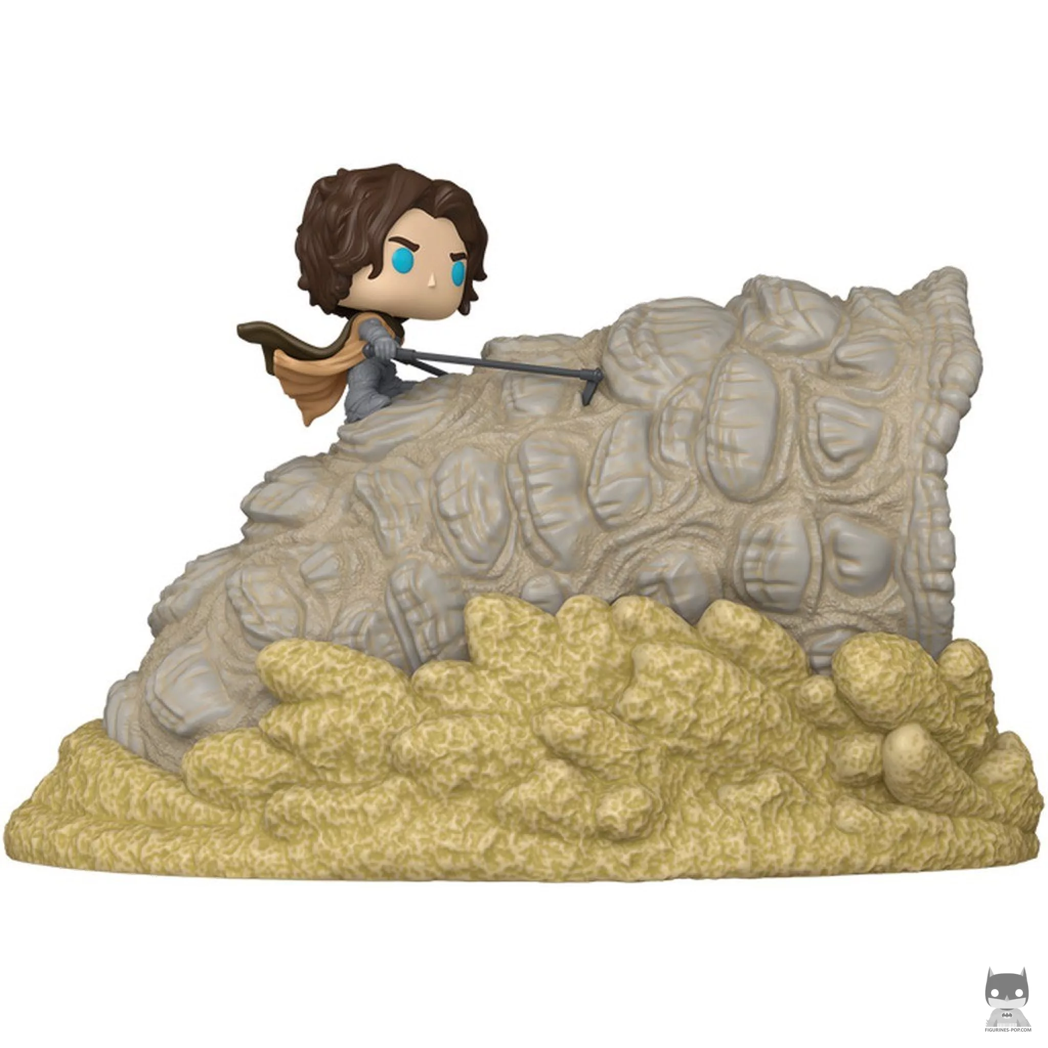 Figura Funko Pop! Paul Atreides con gusano de arena (Dune 2020)