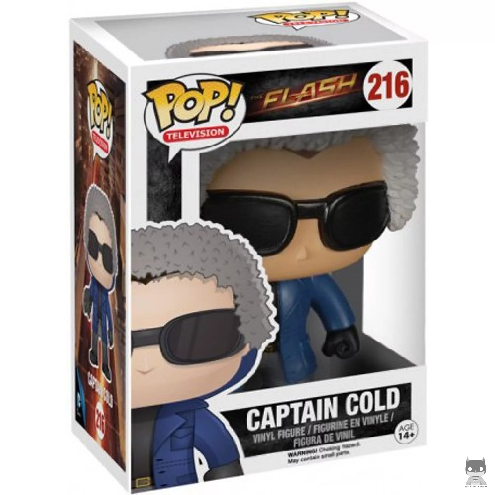 Figura Funko Pop! Capitán Frío en su caja
