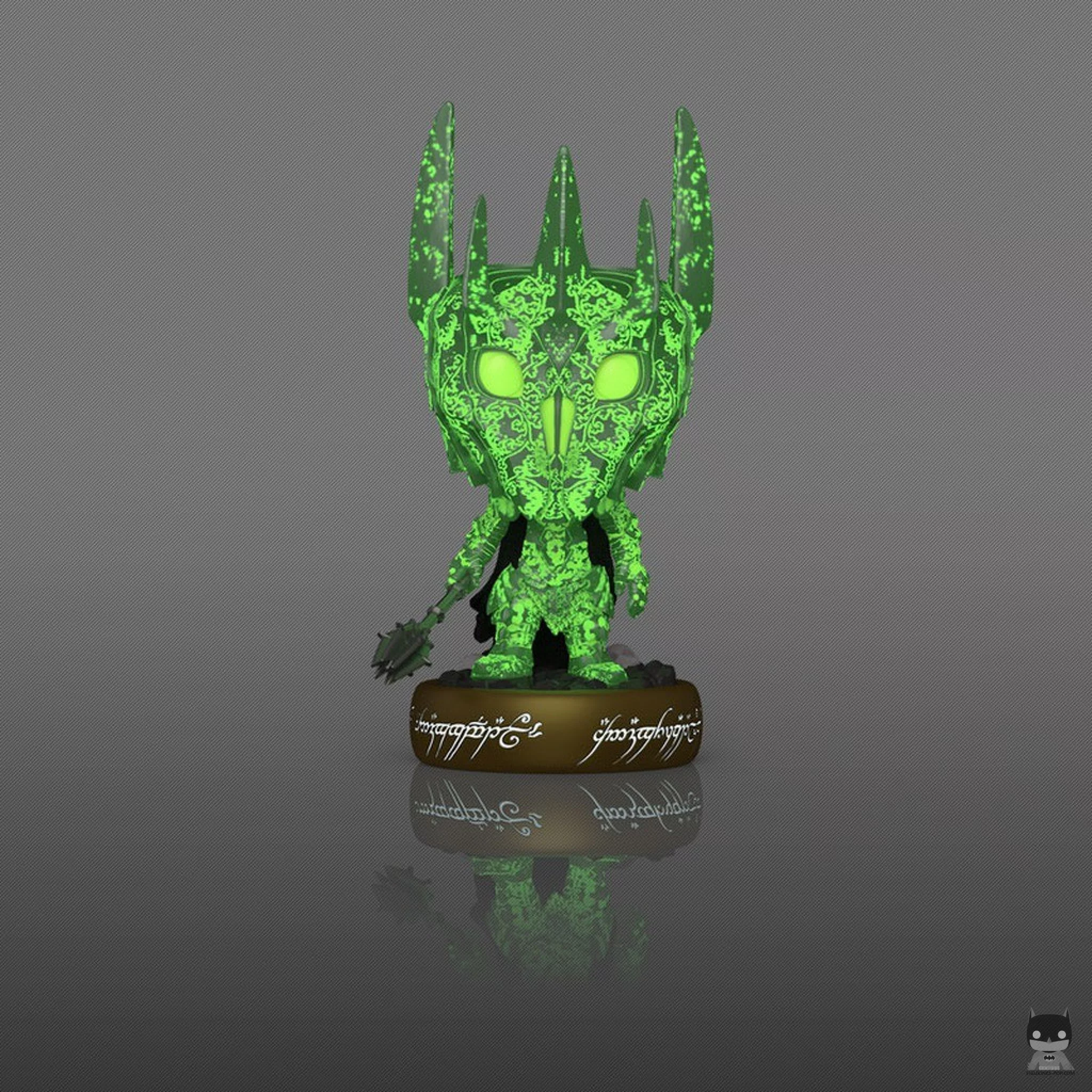 Figura Funko Pop! Sauron con arma (Brilla en la oscuridad) (El Señor de los Anillos)