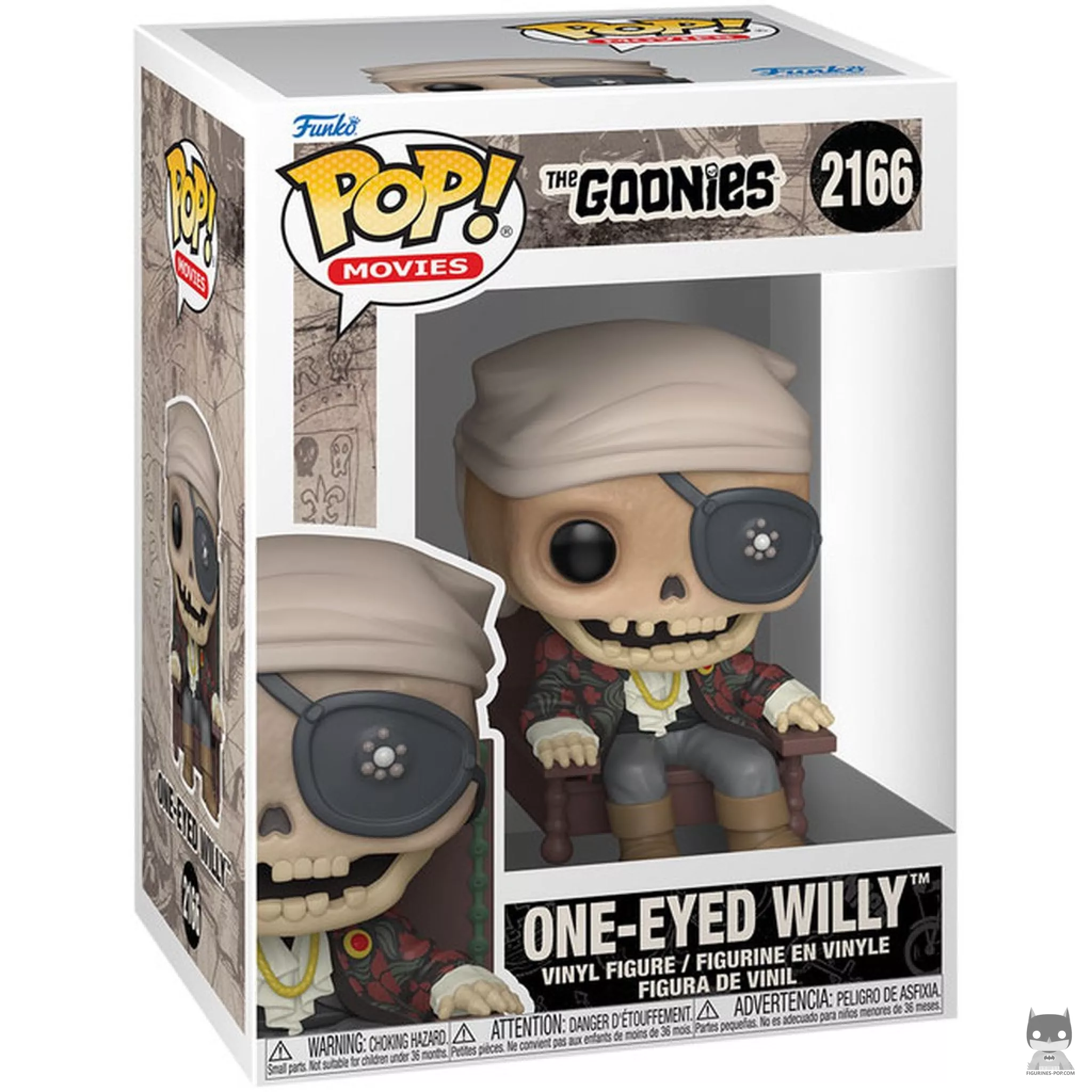 Figura Funko Pop! Willy el Tuerto en su caja