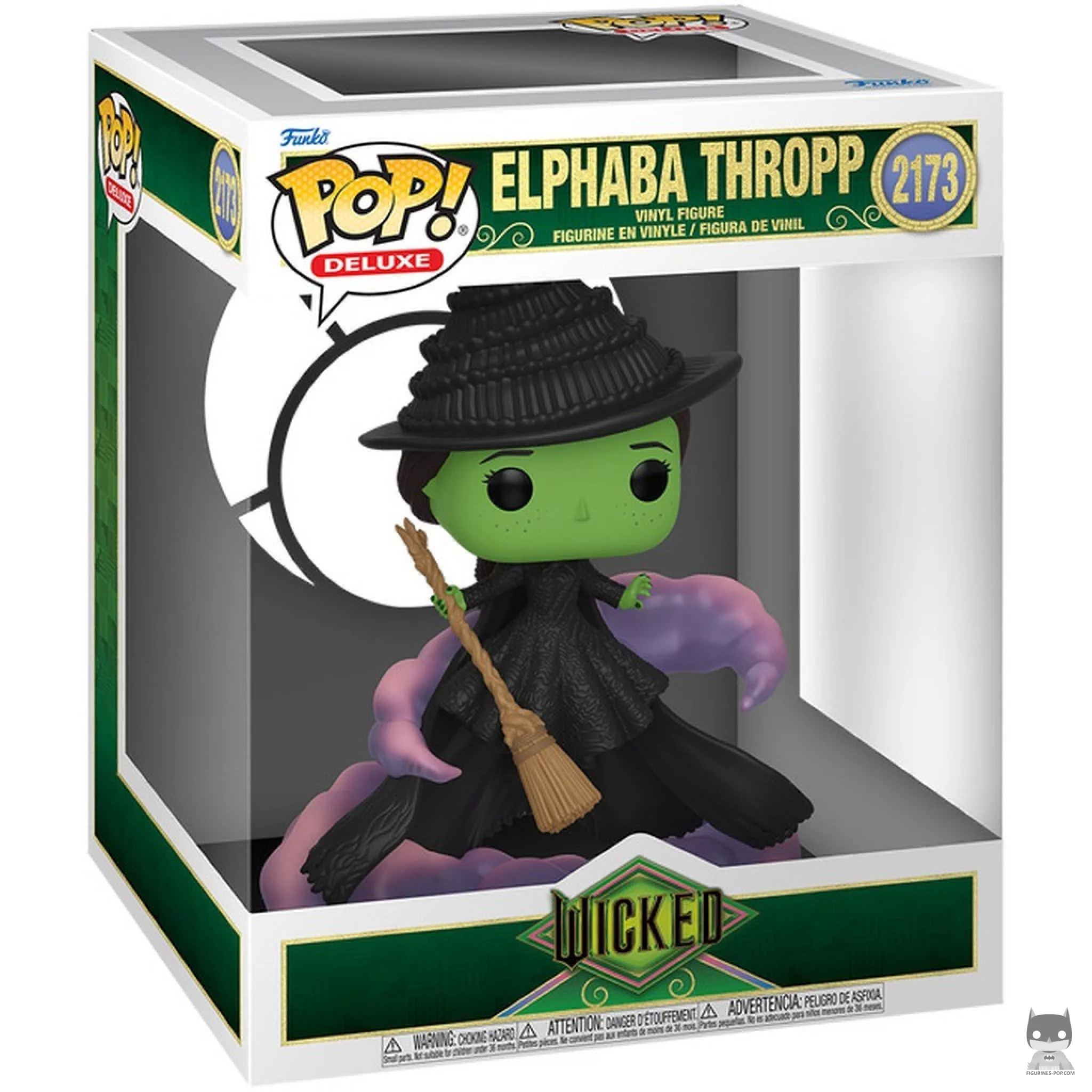 Figura Funko Pop! Elphaba Thropp en su caja