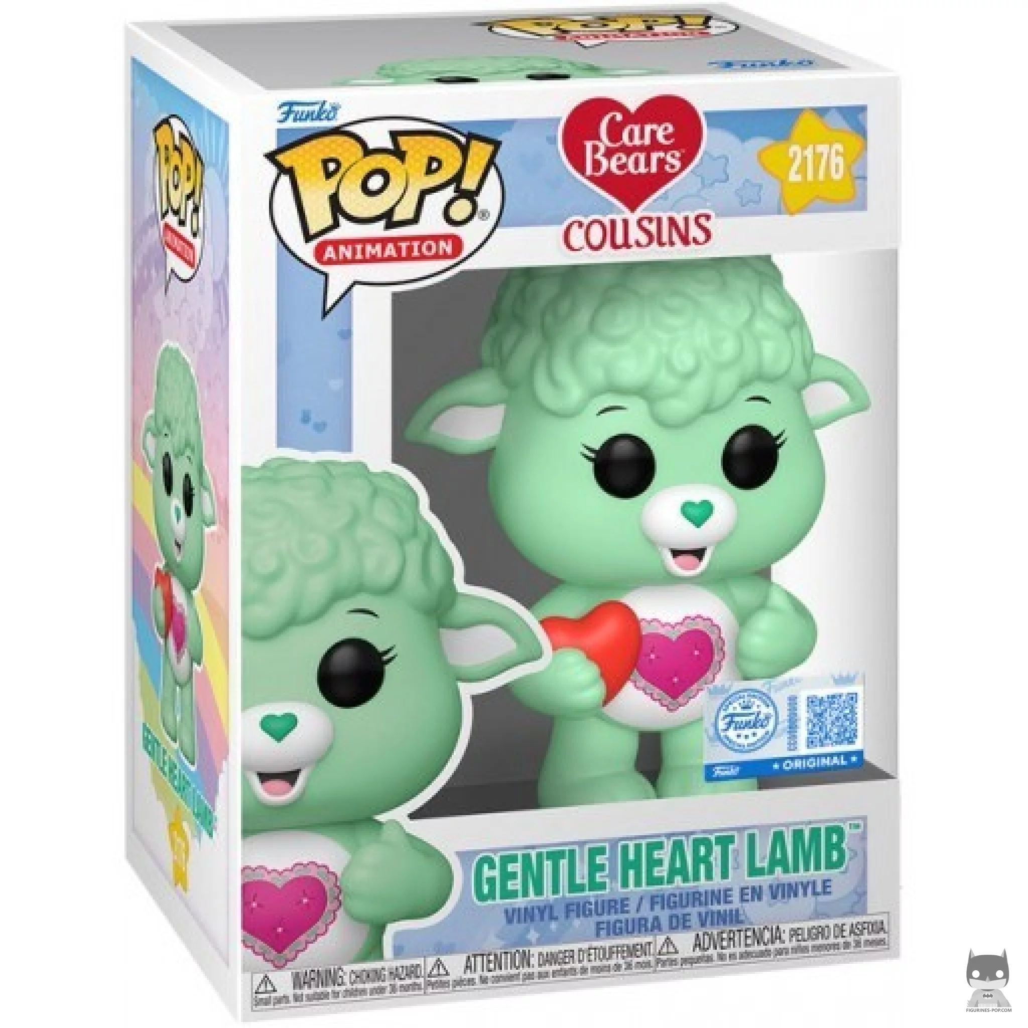 Figura Funko Pop! Gentle Heart Cordero en su caja