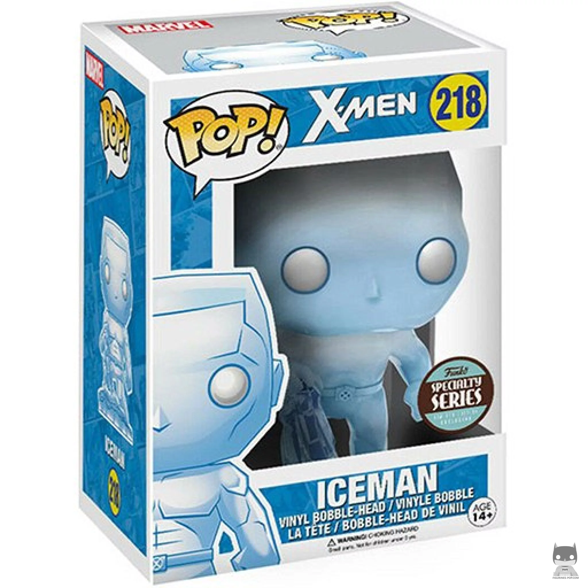Figura Funko Pop! Hombre de Hielo en su caja