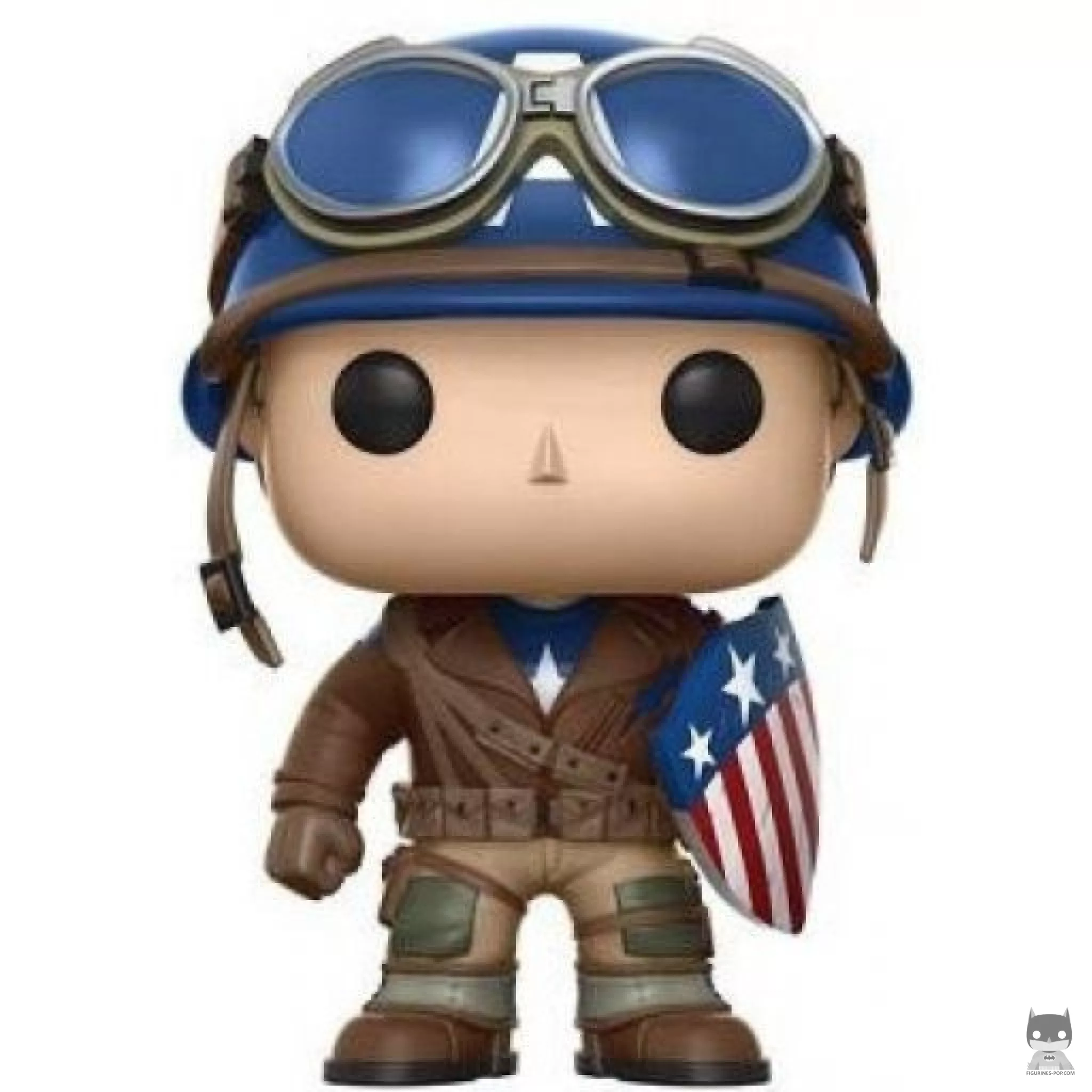 Figura Funko Pop! Capitán América (Segunda Guerra Mundial) (Capitán América: Civil War)
