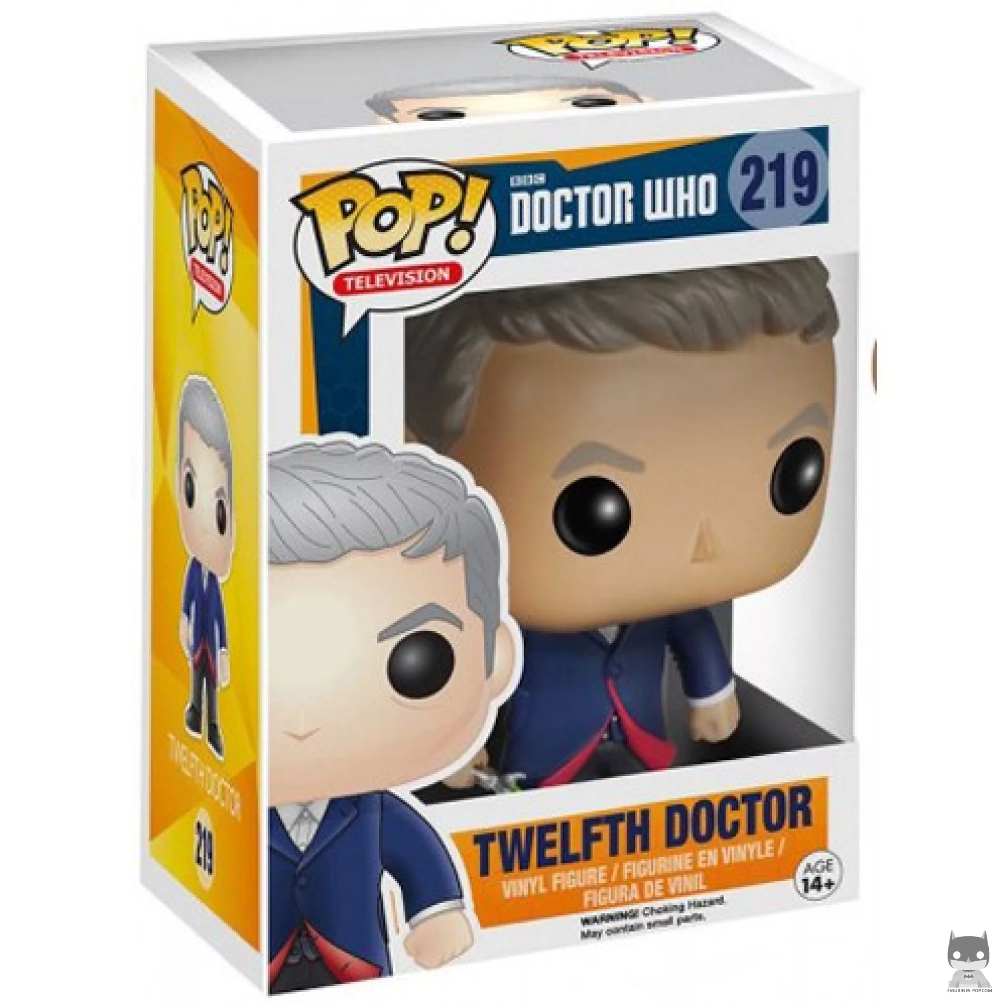 Figura Funko Pop! Duodécimo Doctor en su caja