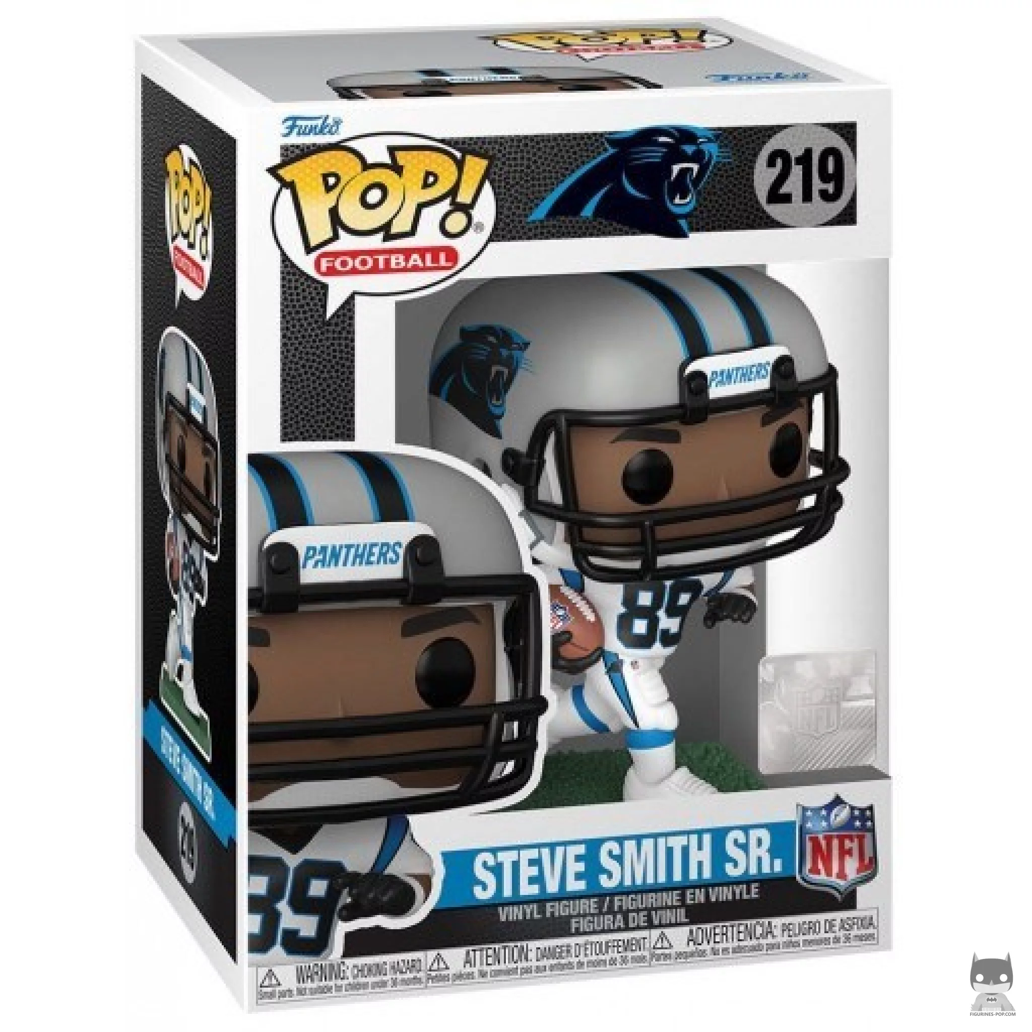 Figura Funko Pop! Steve Smith Sr. en su caja