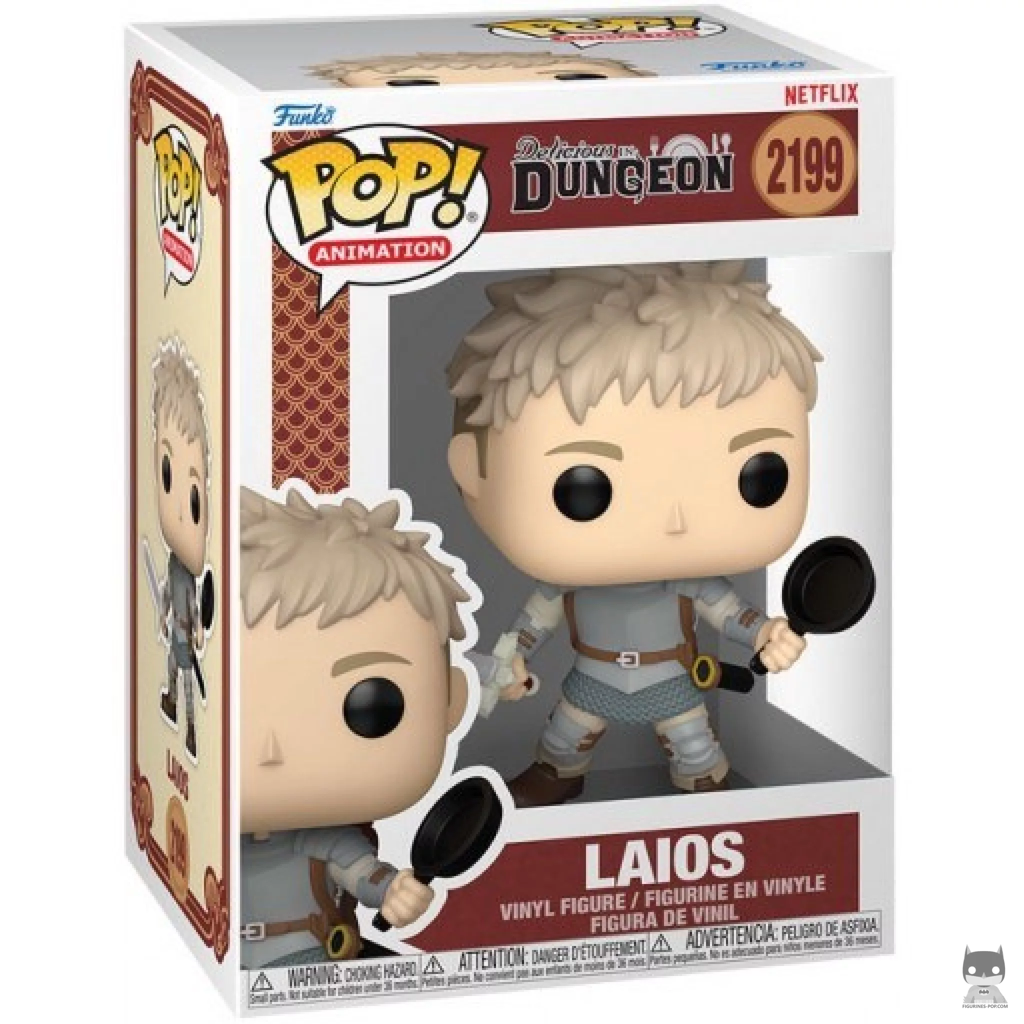 Figura Funko Pop! Laios en su caja
