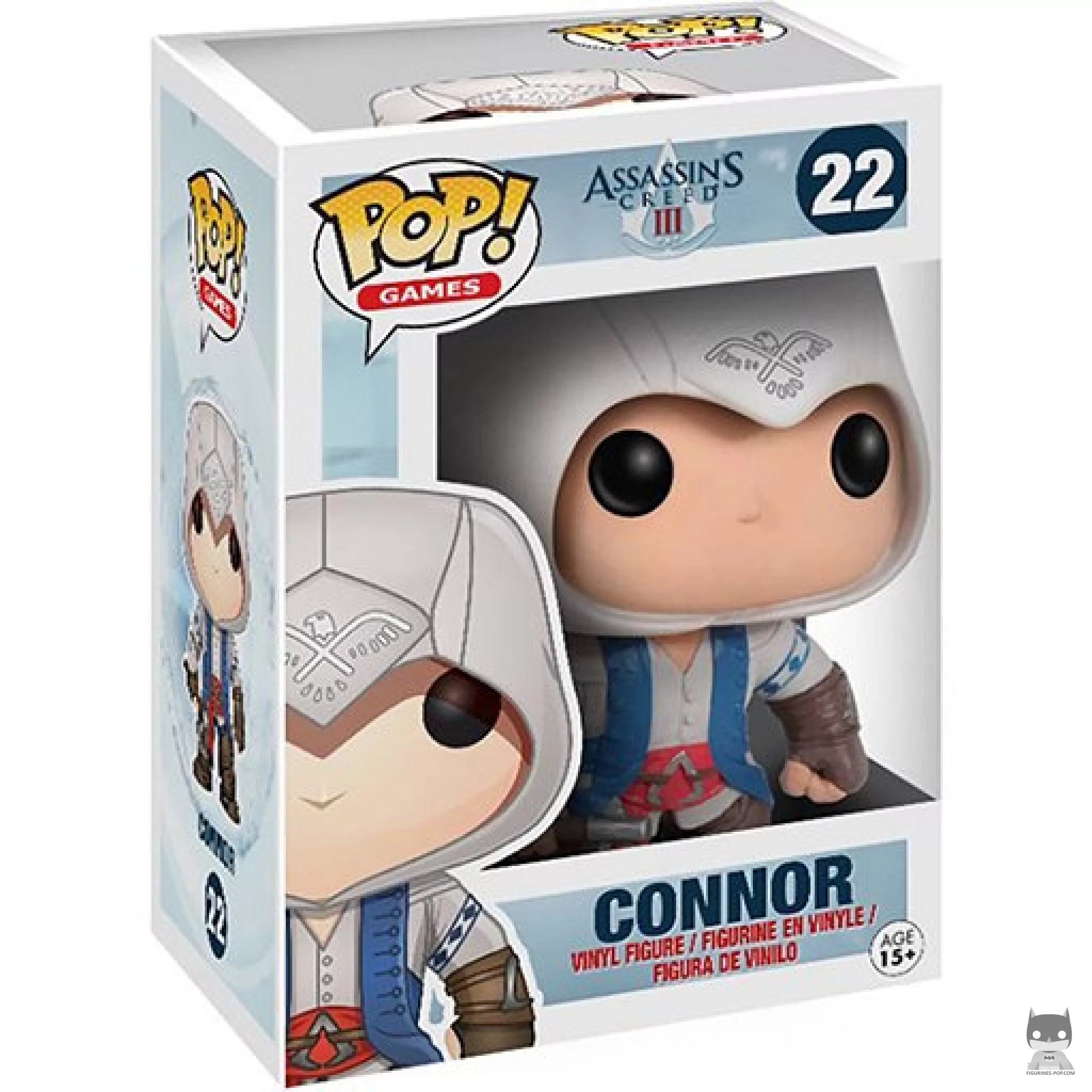 Figura Funko Pop! Connor Kenway en su caja