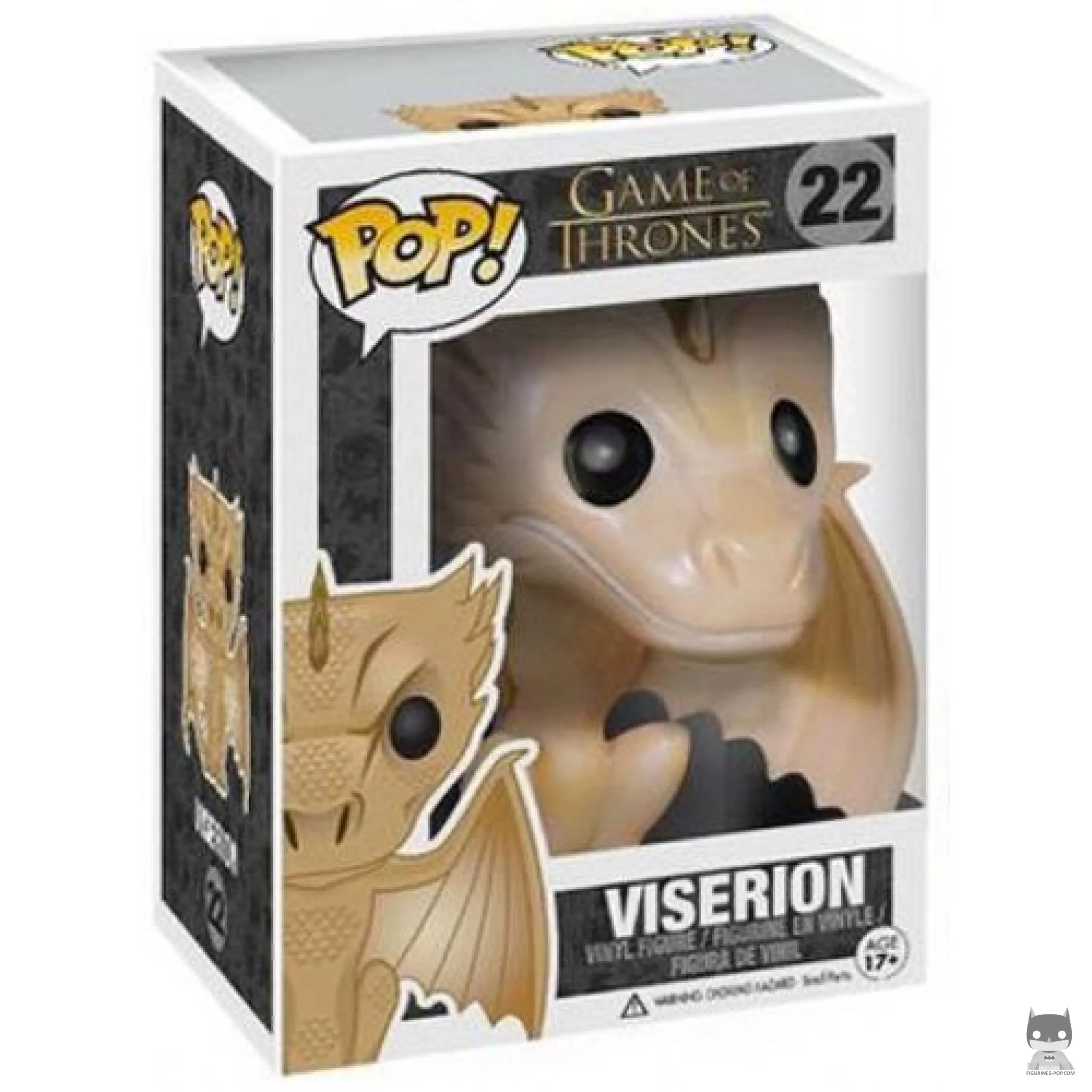 Figura Funko Pop! Viserion en su caja