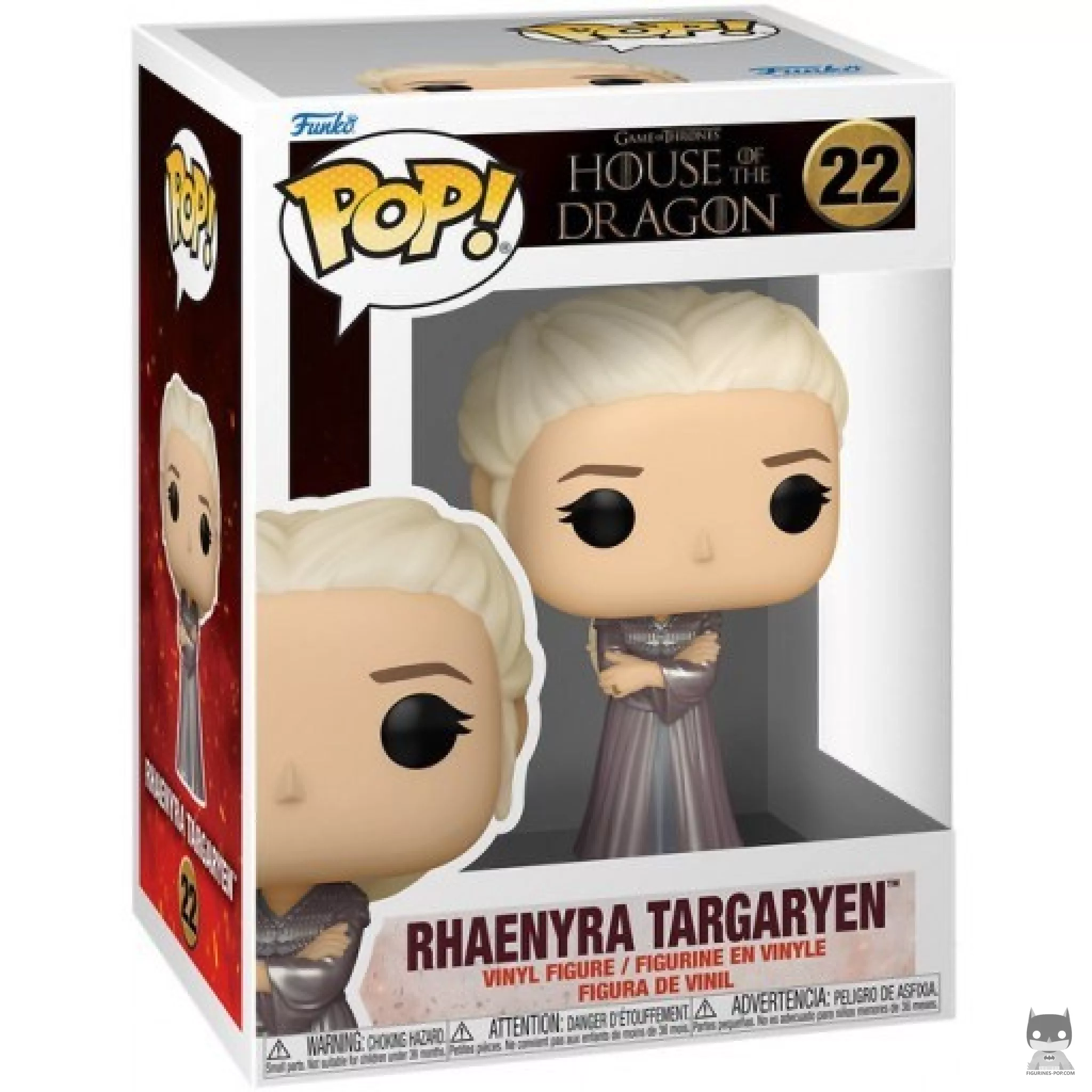 Figura Funko Pop! Rhaenyra Targaryen en su caja
