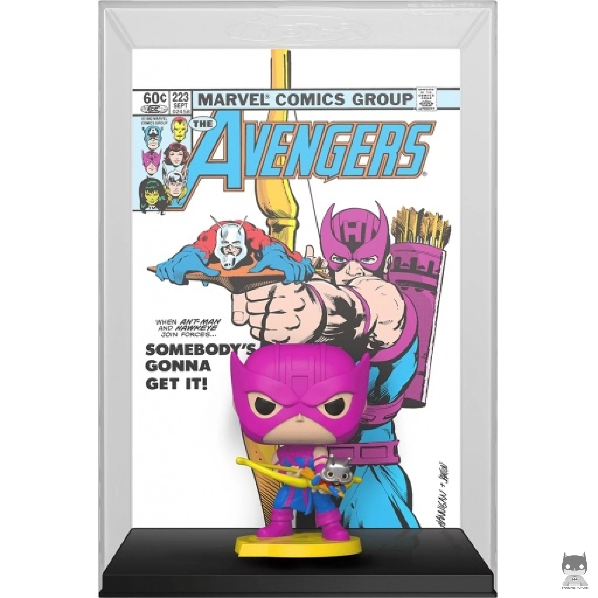 Figura Funko Pop! Ojo de Halcón & Ant-Man (Marvel Comics)
