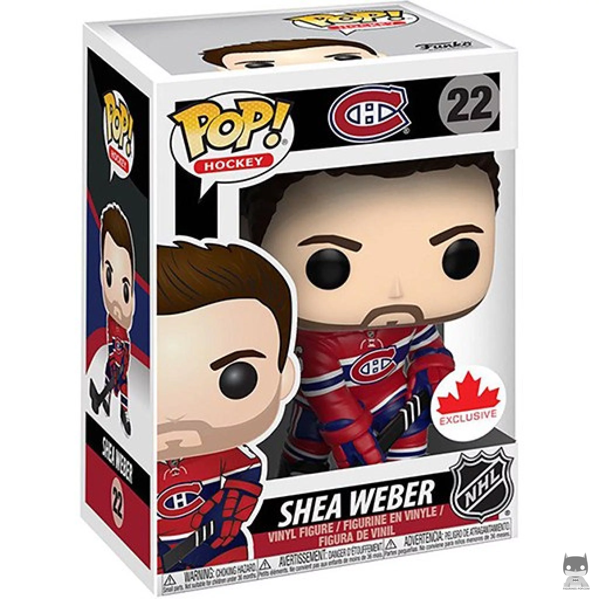 Figura Funko Pop! Shea Weber (Camiseta local) en su caja
