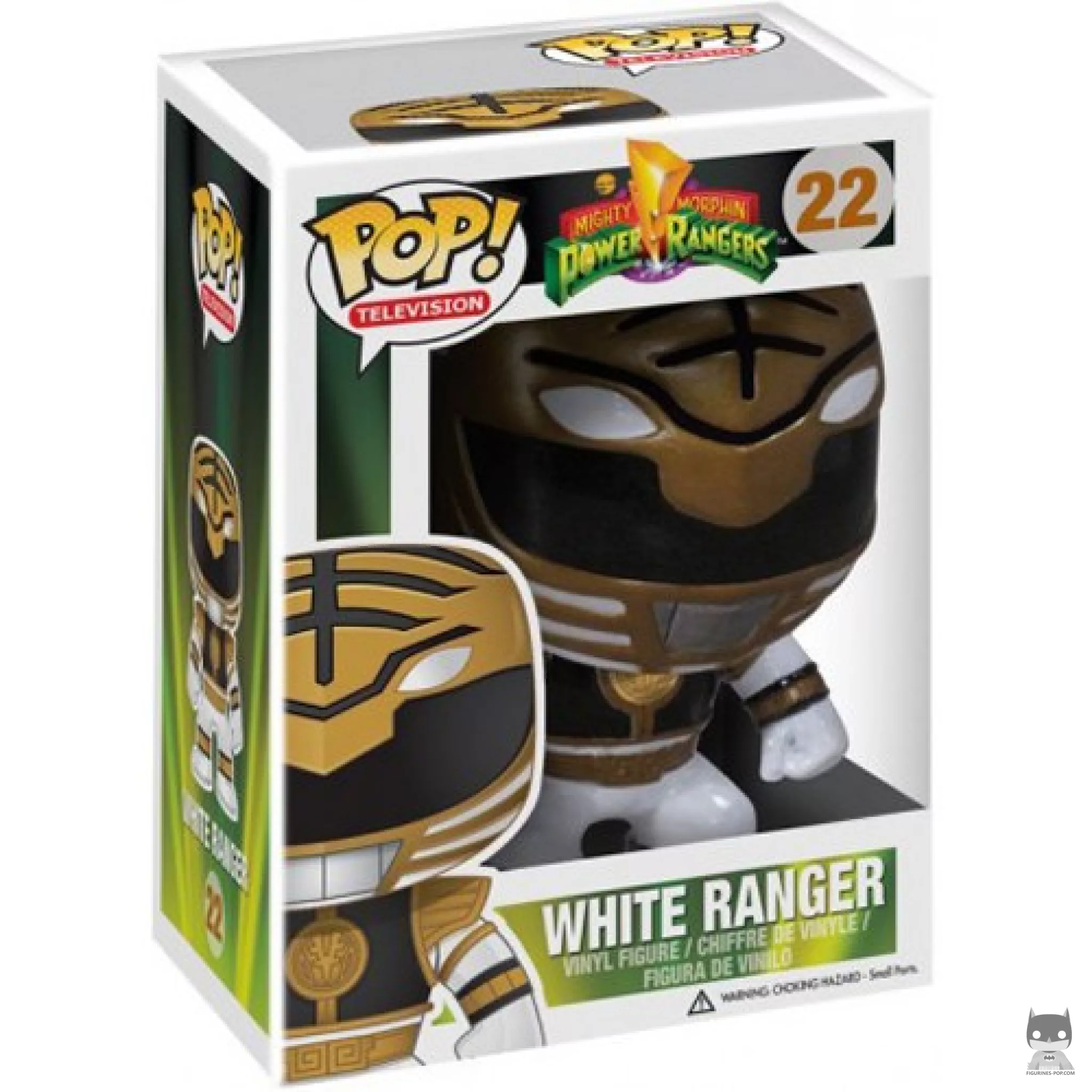 Figura Funko Pop! Ranger Blanco en su caja