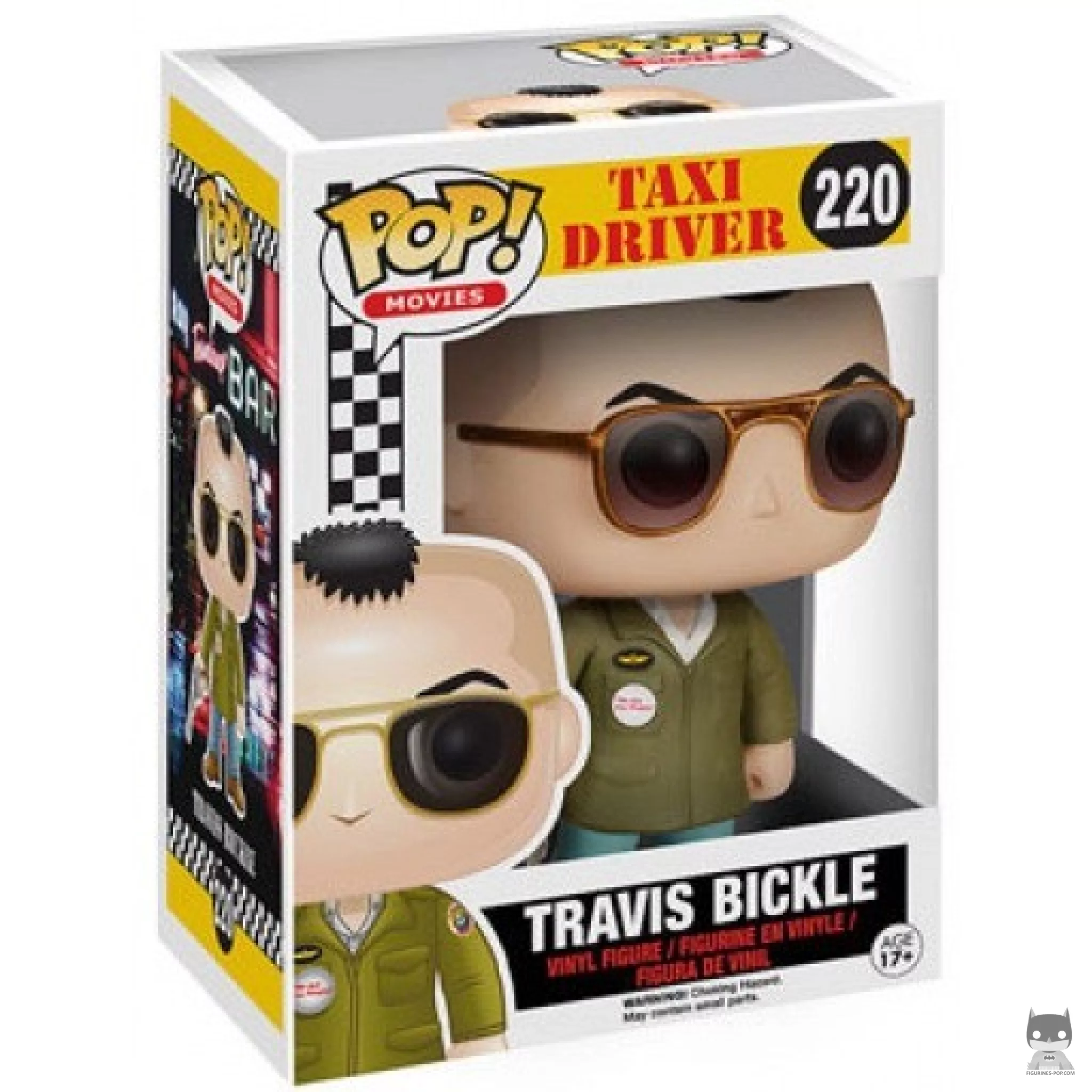 Figura Funko Pop! Travis Bickle en su caja