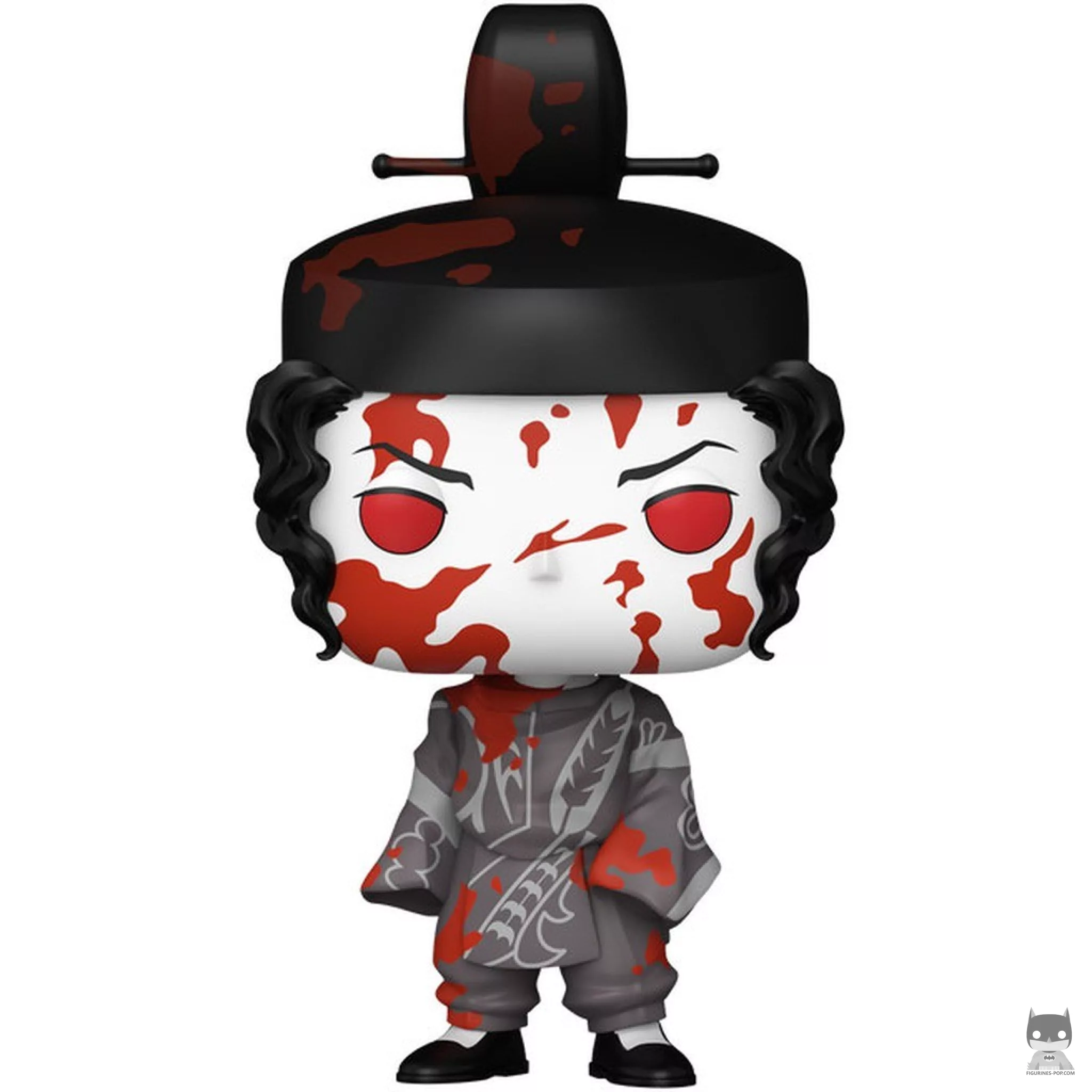 Figura Funko Pop! Muzan Kibutsuji (Blanco y negro, Ensangrentado) (Demon Slayer)