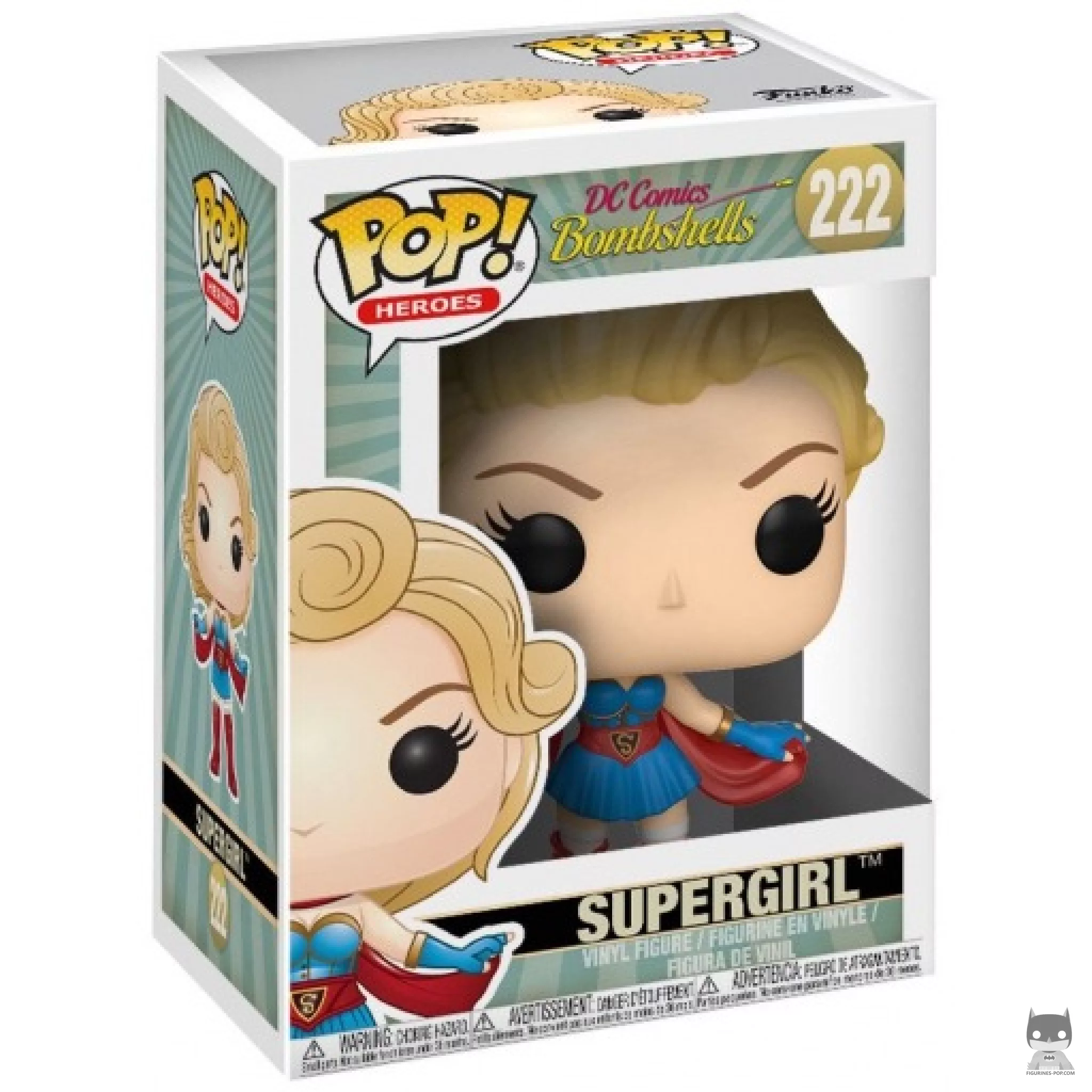 Figura Funko Pop! Supergirl en su caja