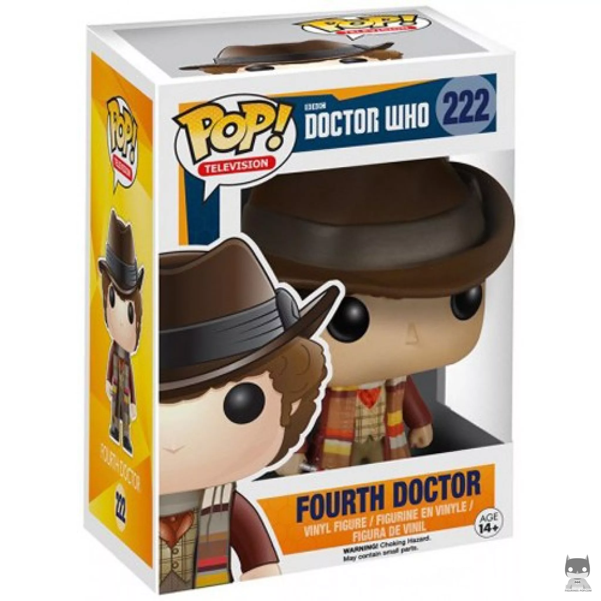 Figura Funko Pop! Cuarto Doctor en su caja