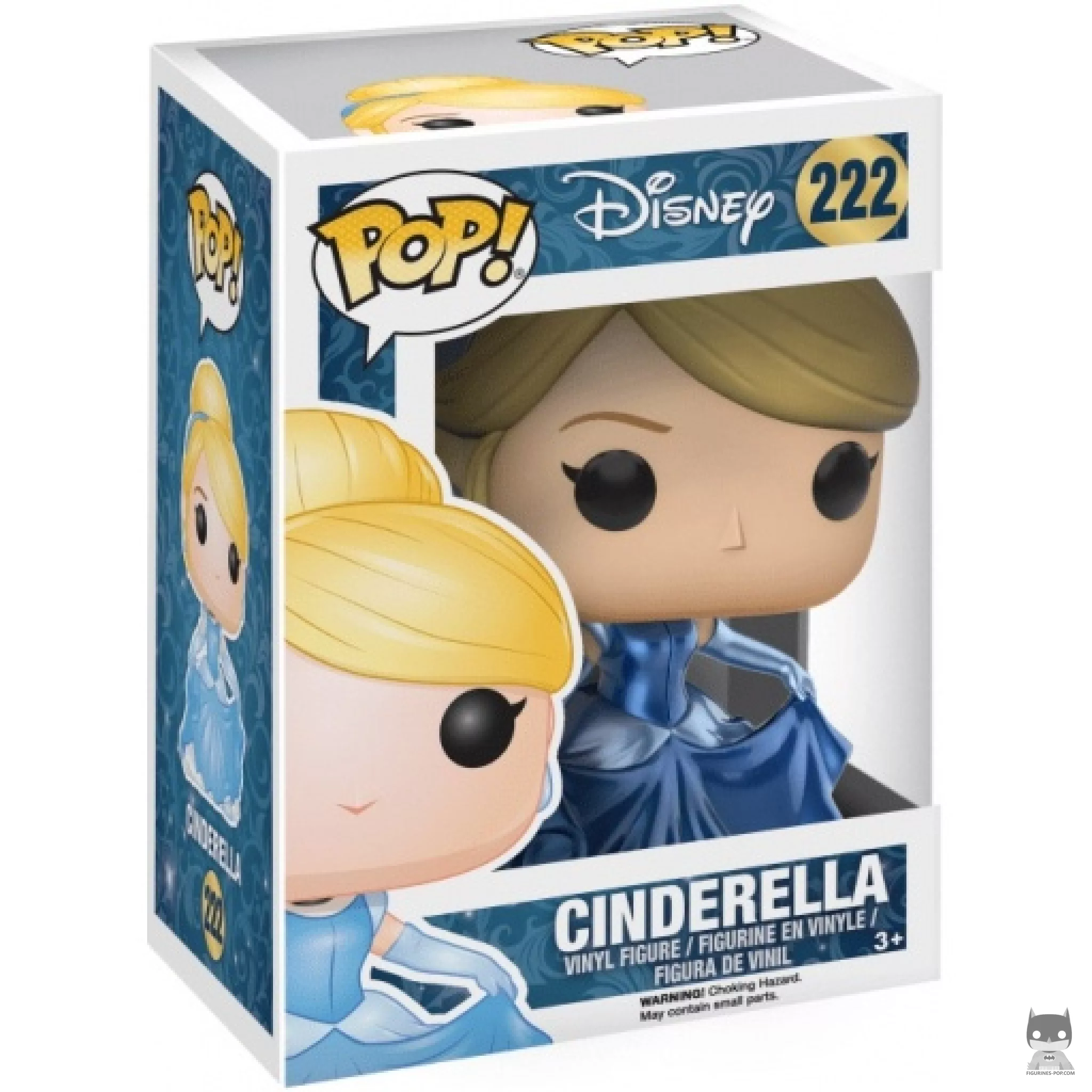 Figura Funko Pop! Cenicienta (Metalizado) en su caja