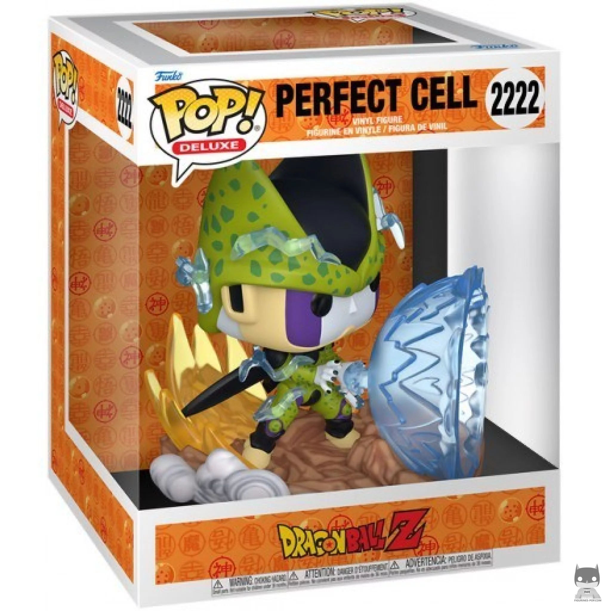 Figura Funko Pop! Cell Perfecto (Kame Hame Ha) en su caja