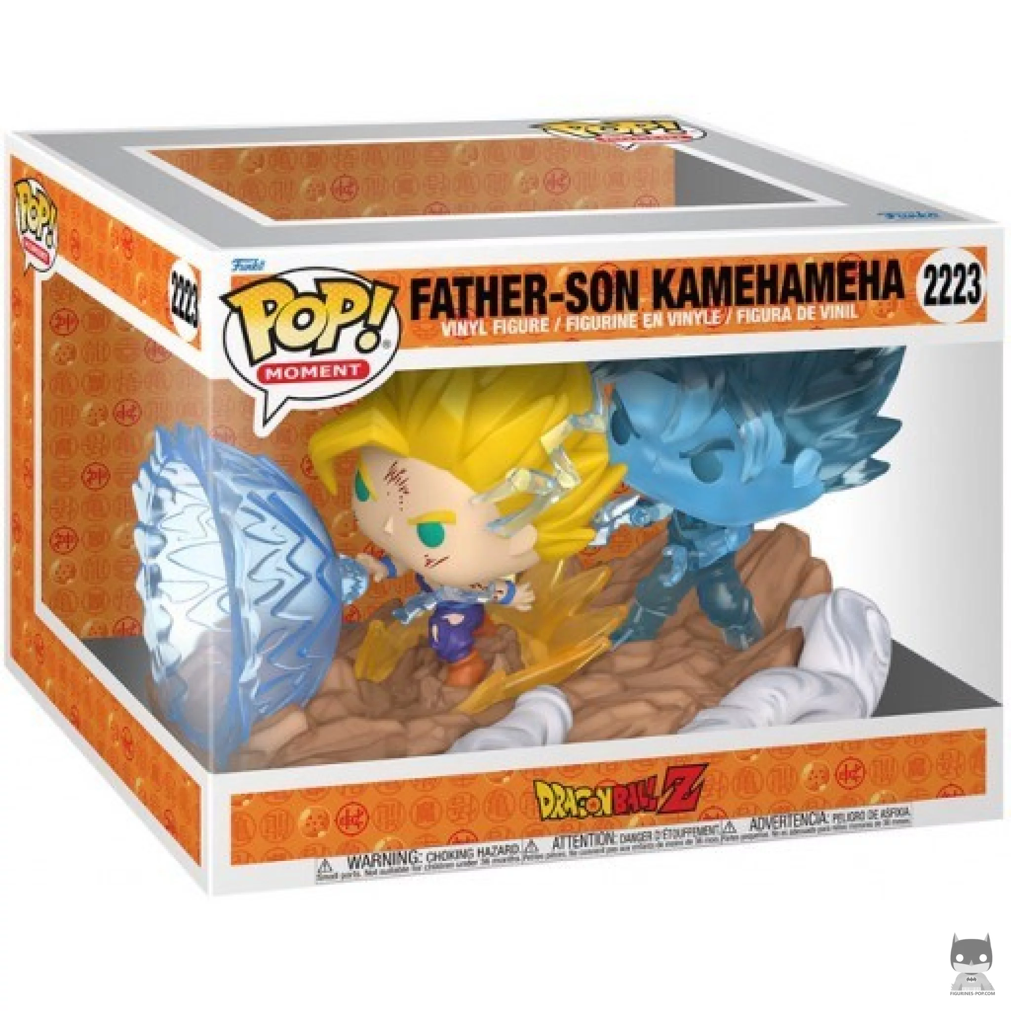 Figura Funko Pop! Kamehameha padre e hijo en su caja