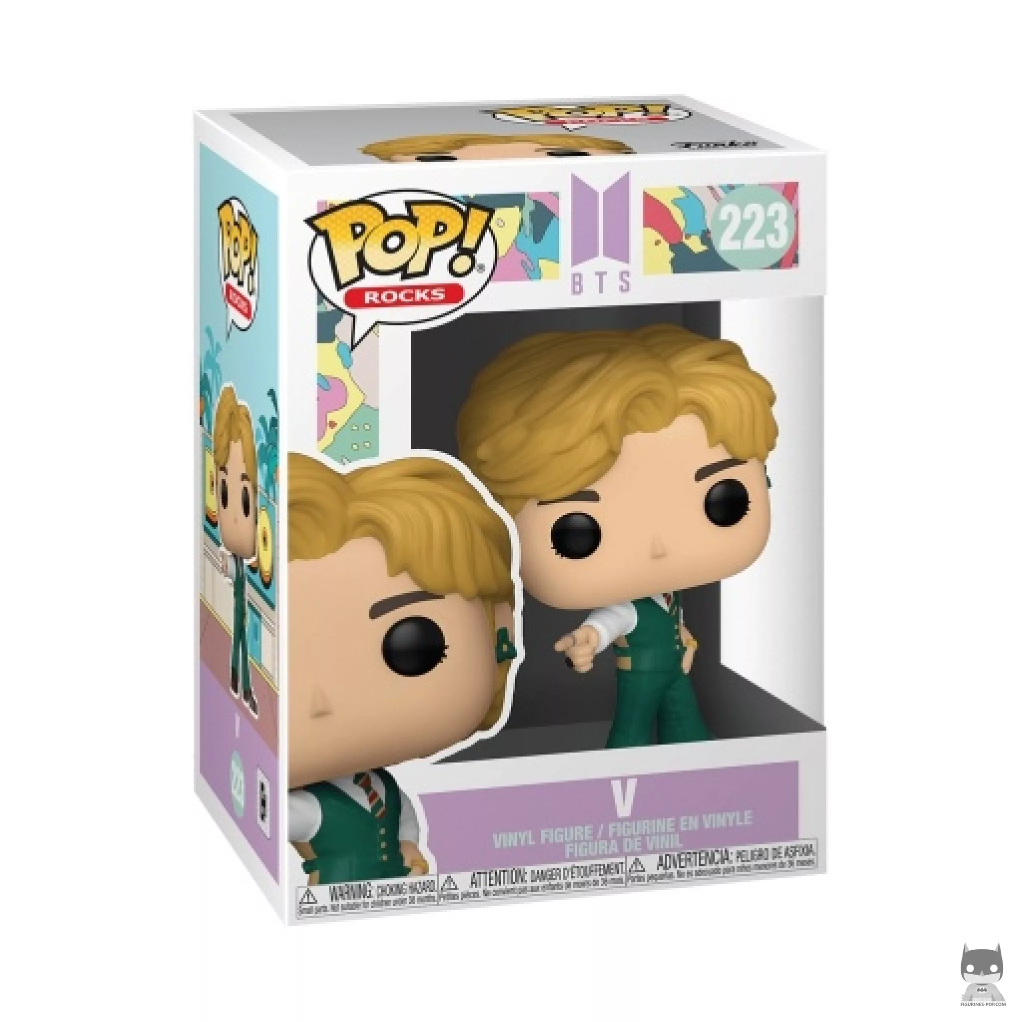 Figura Funko Pop! V (Dynamite) en su caja