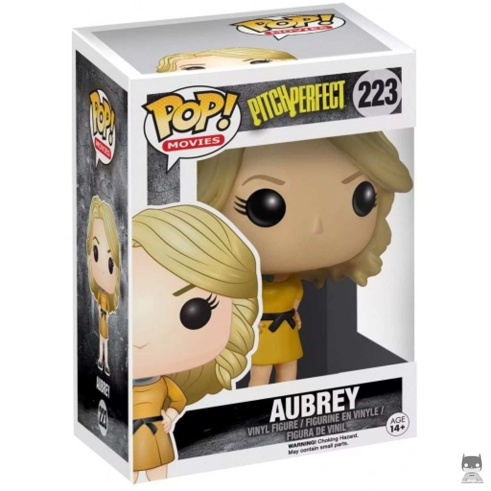 Figura Funko Pop! Aubrey Posen en su caja