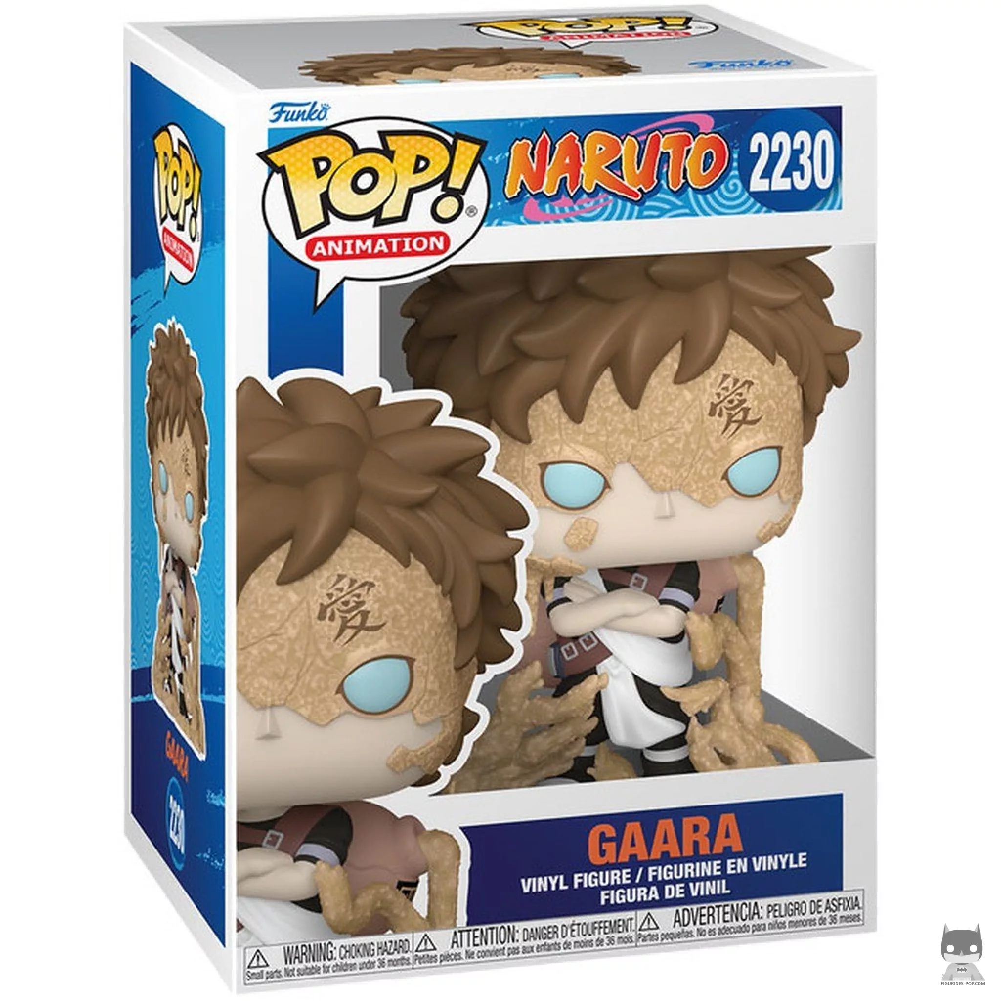 Figura Funko Pop! Gaara en su caja