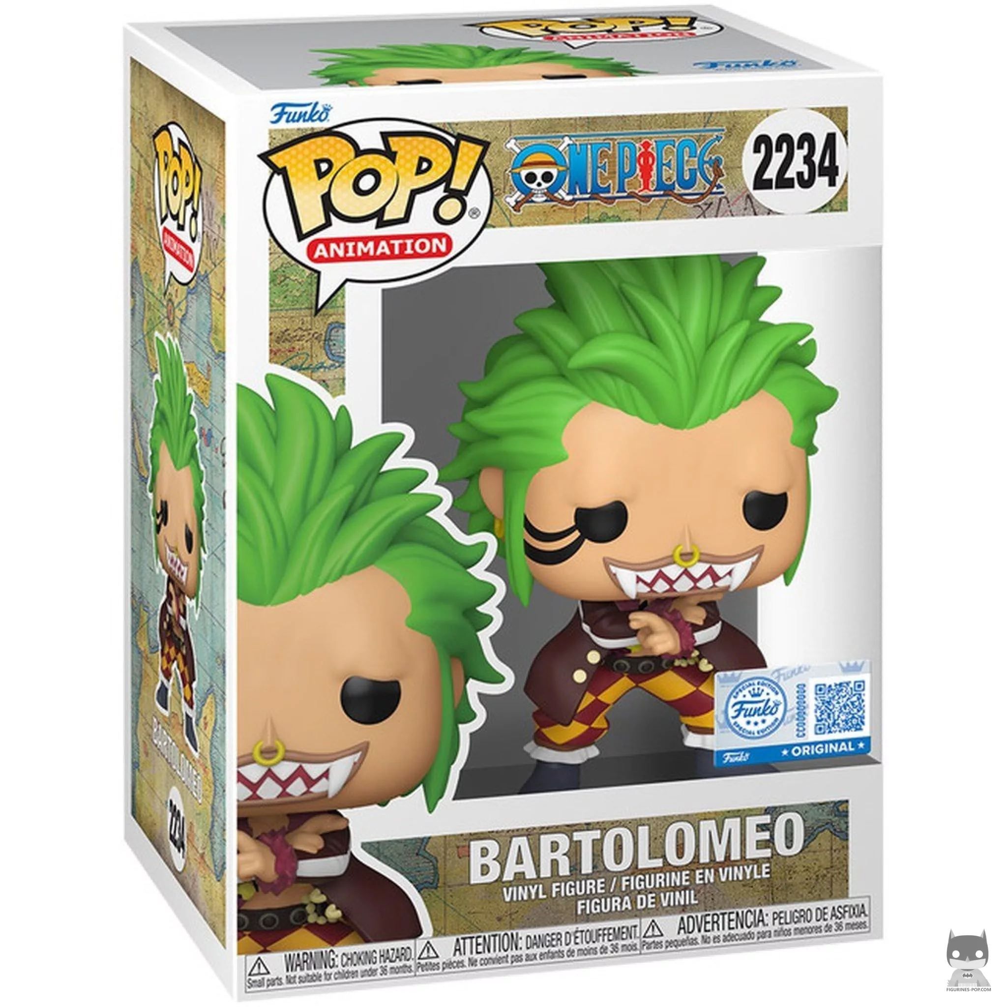 Figura Funko Pop! Bartolomeo en su caja