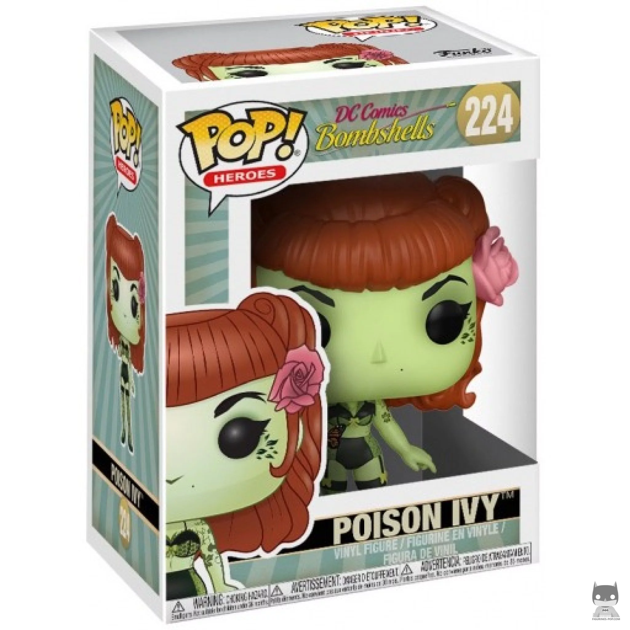 Figura Funko Pop! Hiedra Venenosa en su caja