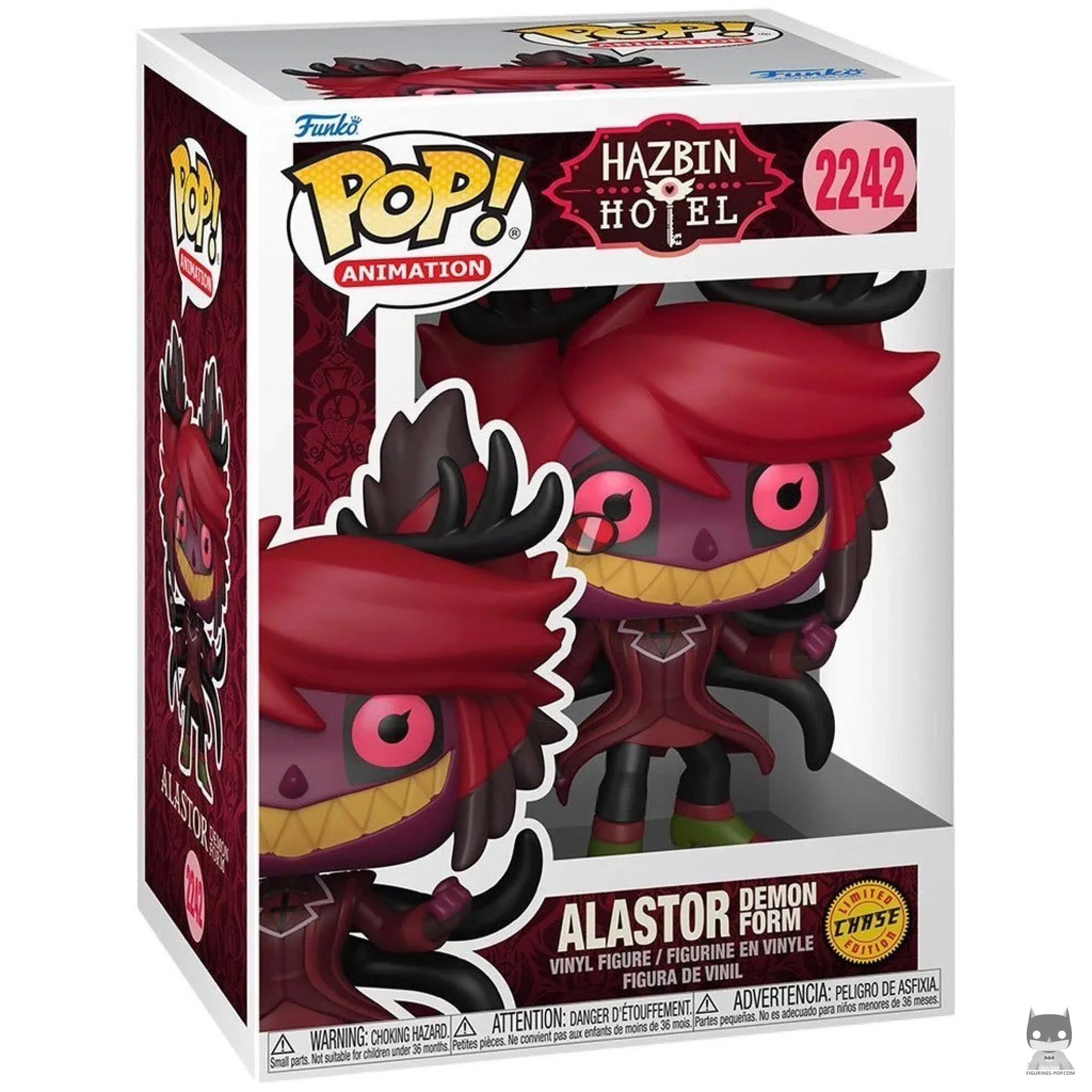 Figura Funko Pop! Alastor (Forma demoníaca) en su caja