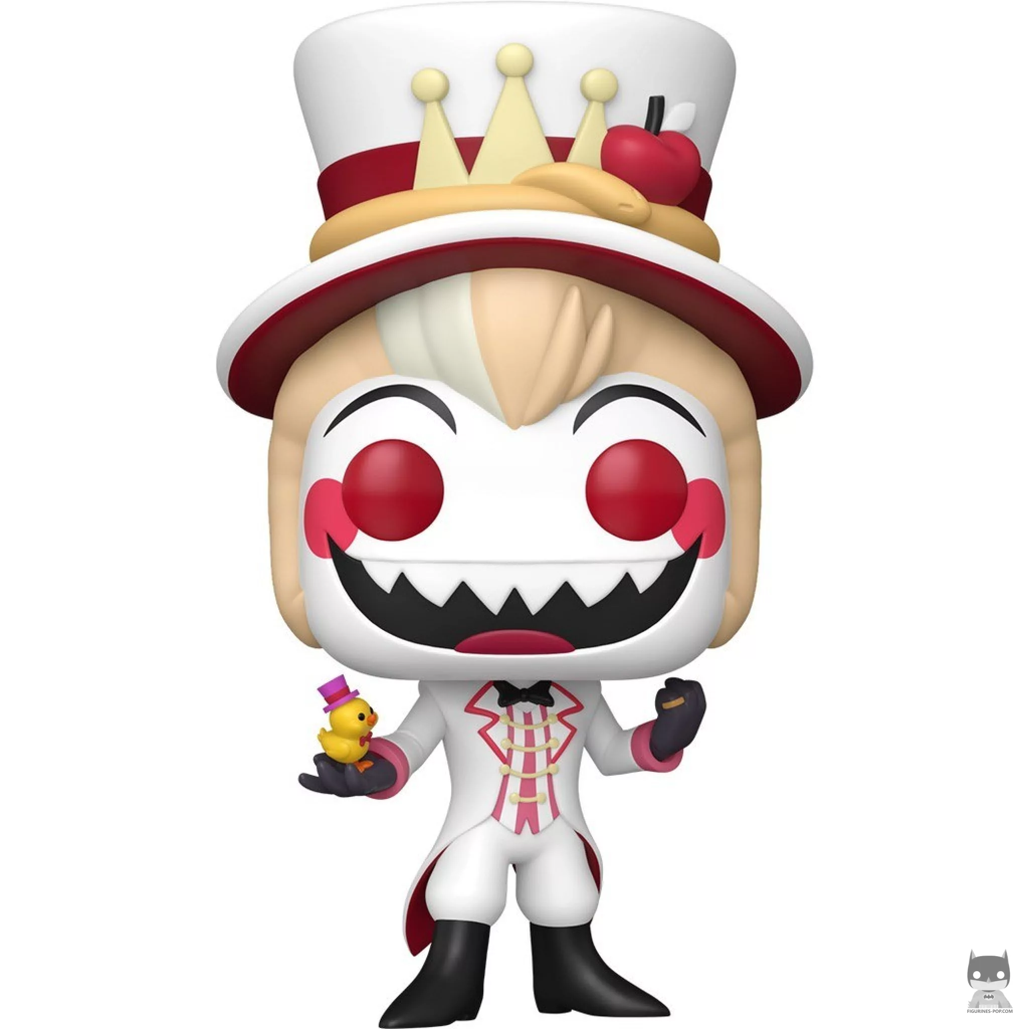 Figura Funko Pop! Lucifer & el patito de goma que hace volteretas mágicas (Hazbin Hotel)