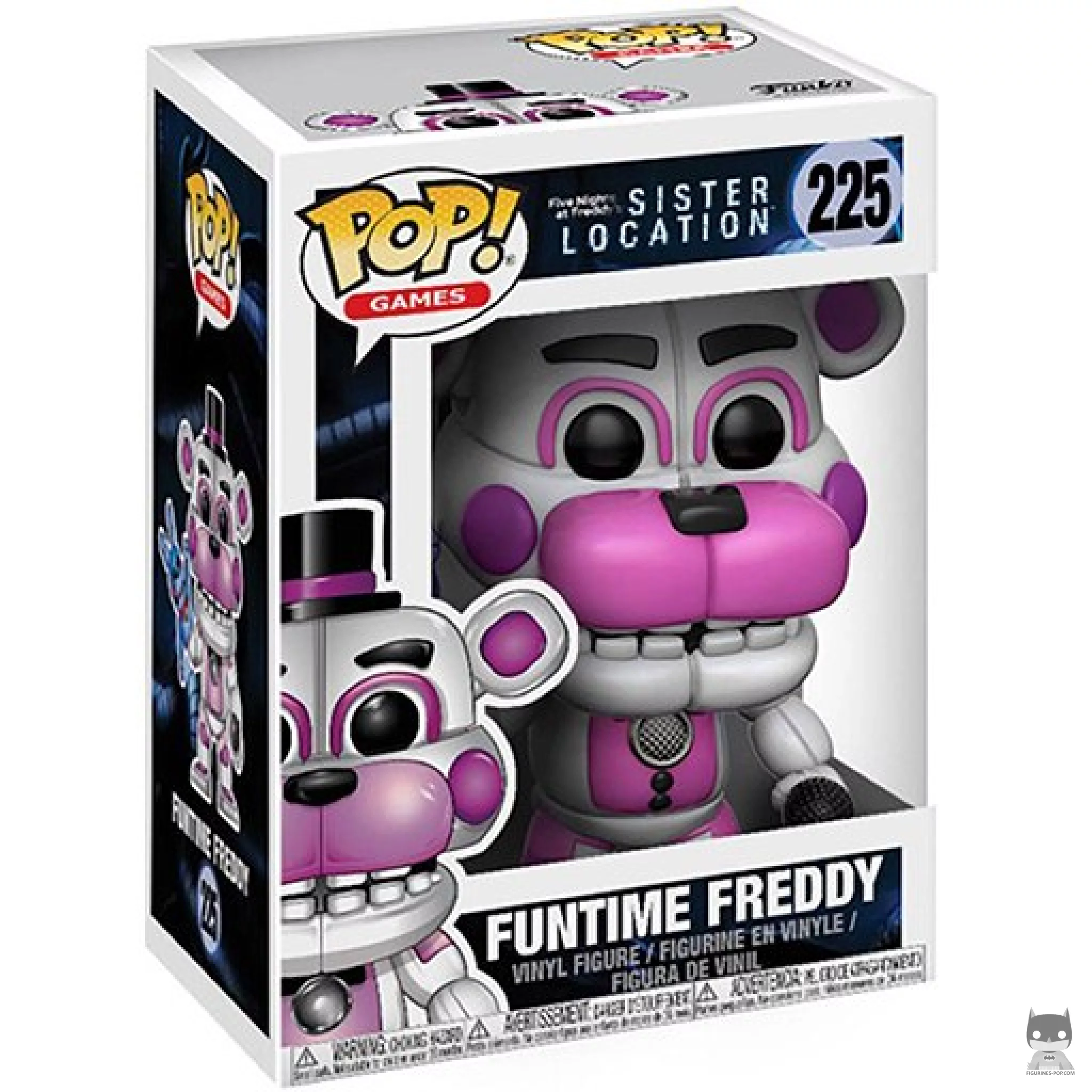 Figura Funko Pop! Funtime Freddy en su caja
