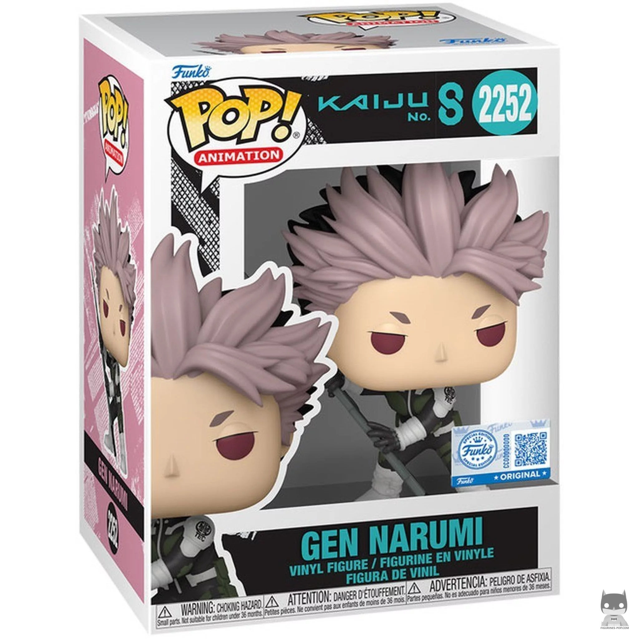 Figura Funko Pop! Gen Narumi en su caja