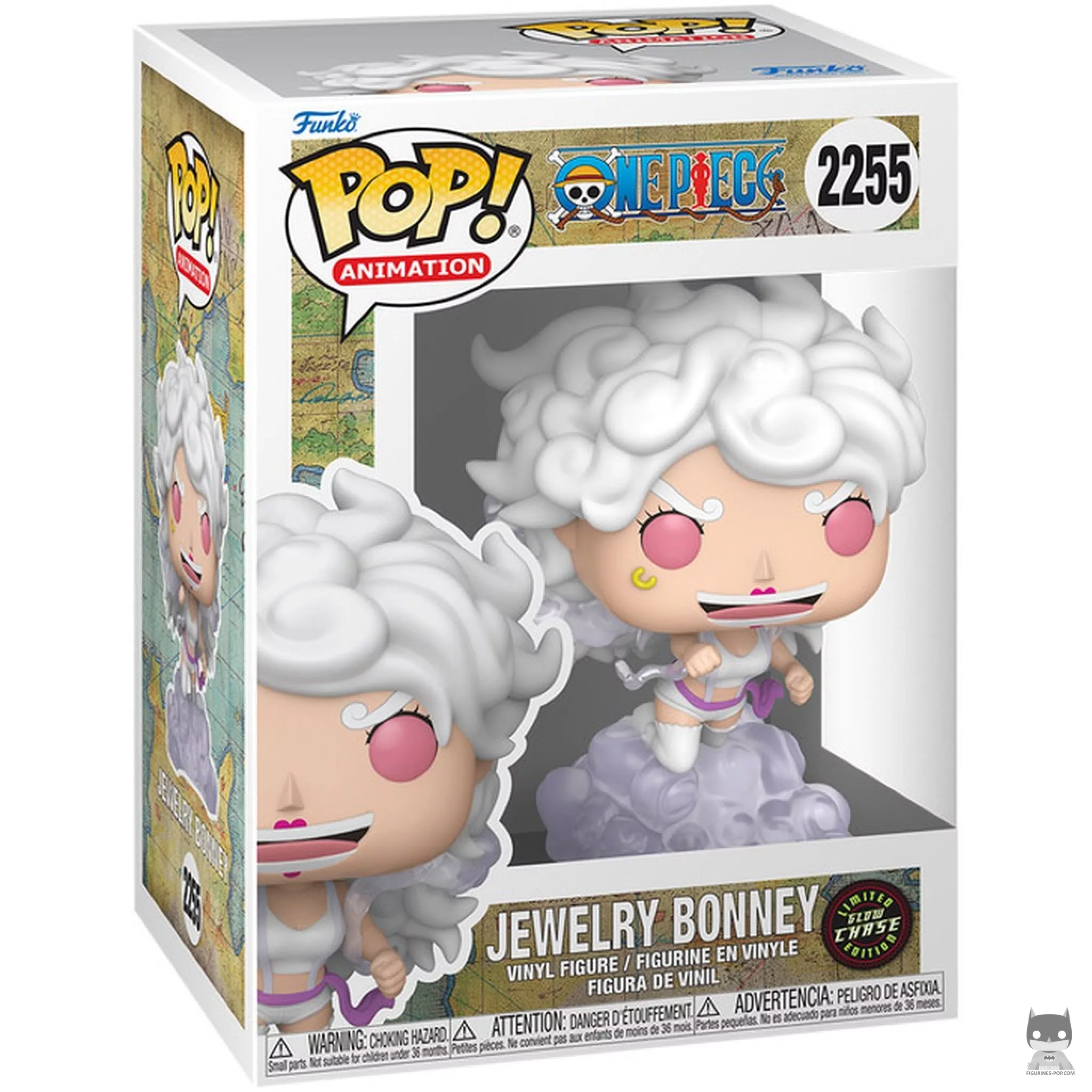 Figura Funko Pop! Jewelry Bonney (Chase & Brilla en la oscuridad) en su caja