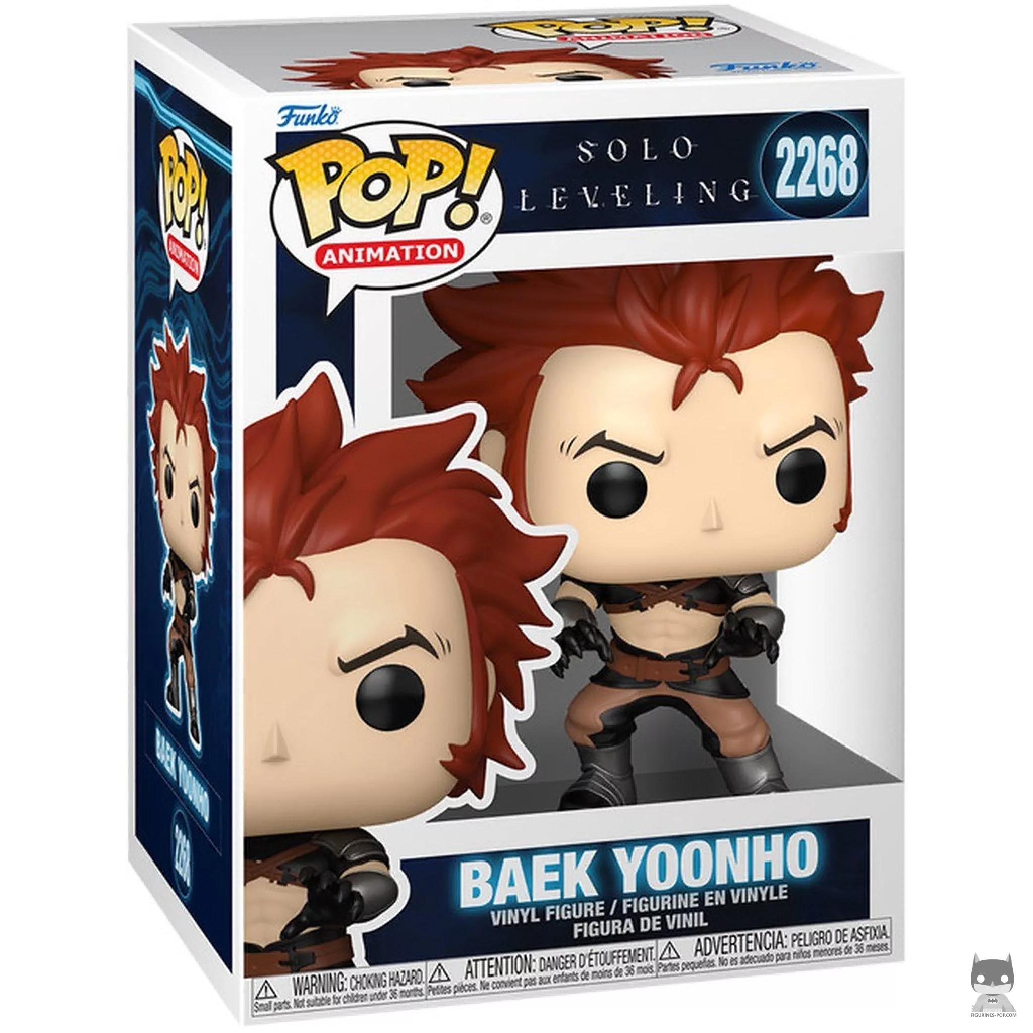 Figura Funko Pop! Baek Yoonho en su caja