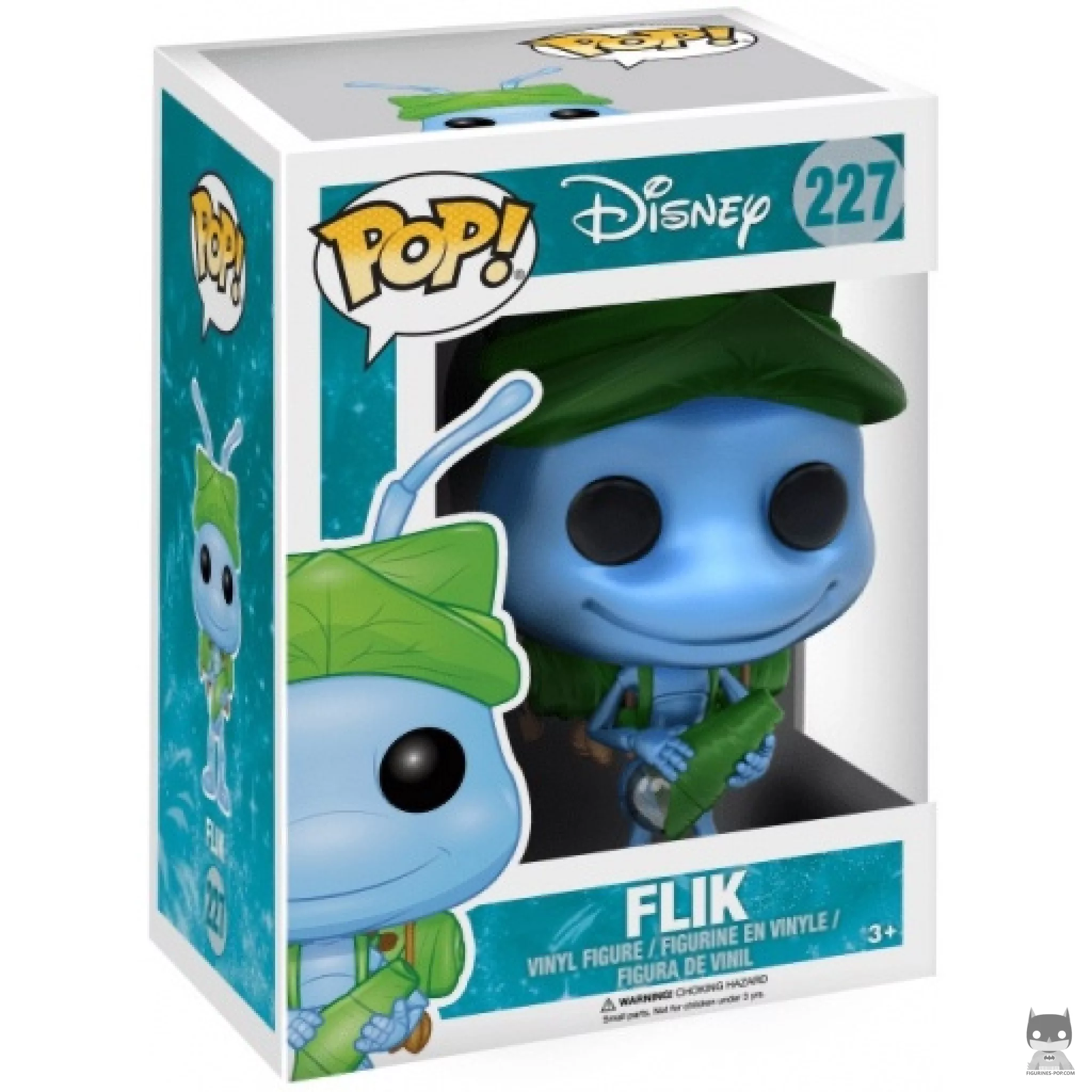 Figura Funko Pop! Flik en su caja