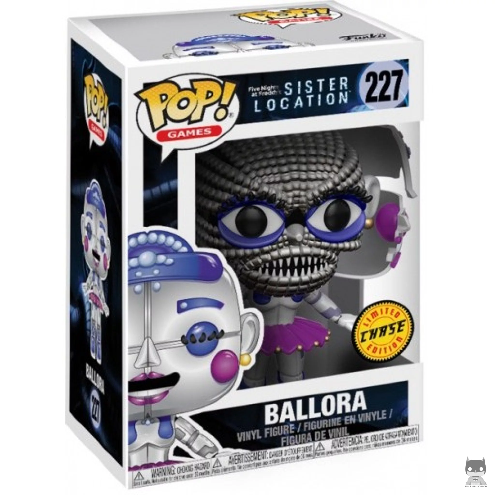 Figura Funko Pop! Ballora (Jumpscare) (Chase) en su caja