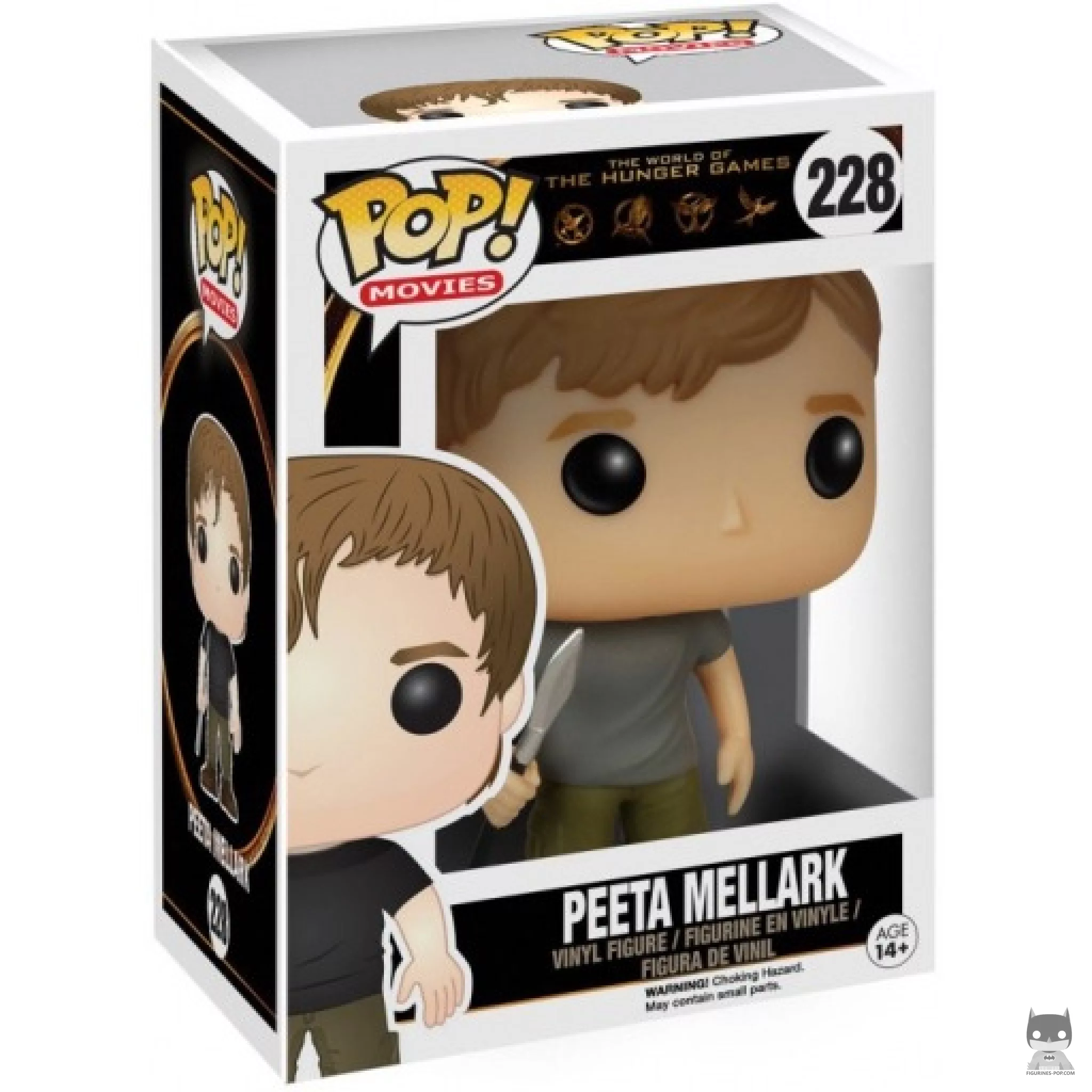 Figura Funko Pop! Peeta Mellark en su caja