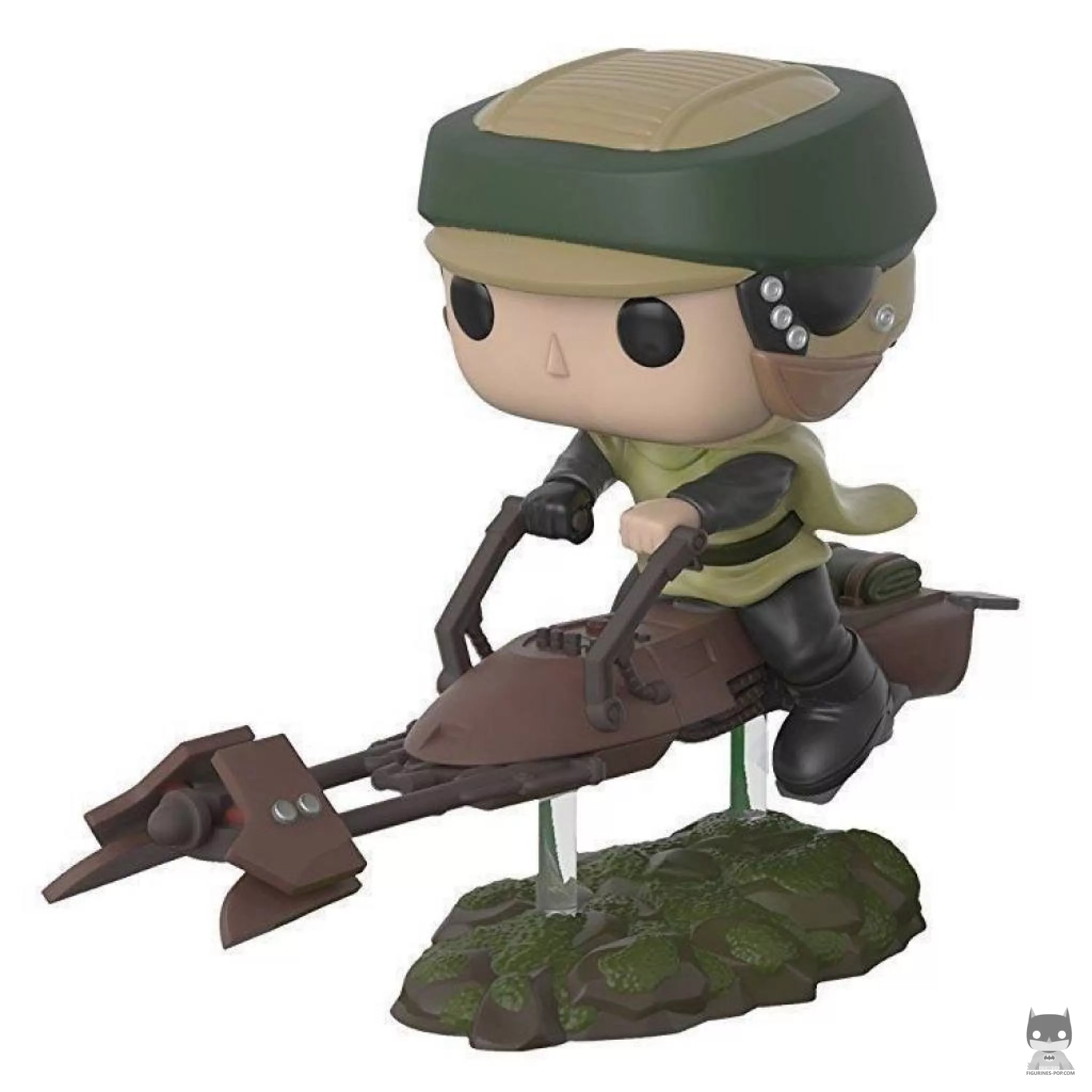 Figura Funko Pop! Luke Skywalker con moto deslizadora (Chase) (Star Wars: Episodio VII, El despertar de la Fuerza)