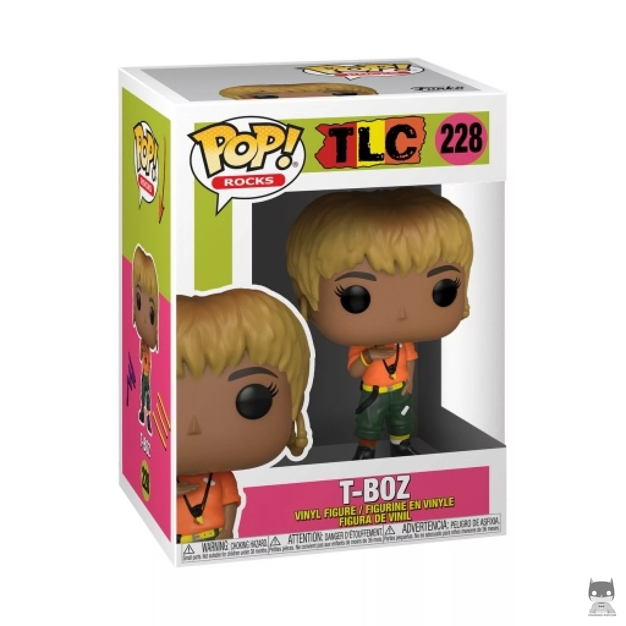 Figura Funko Pop! T-Boz en su caja