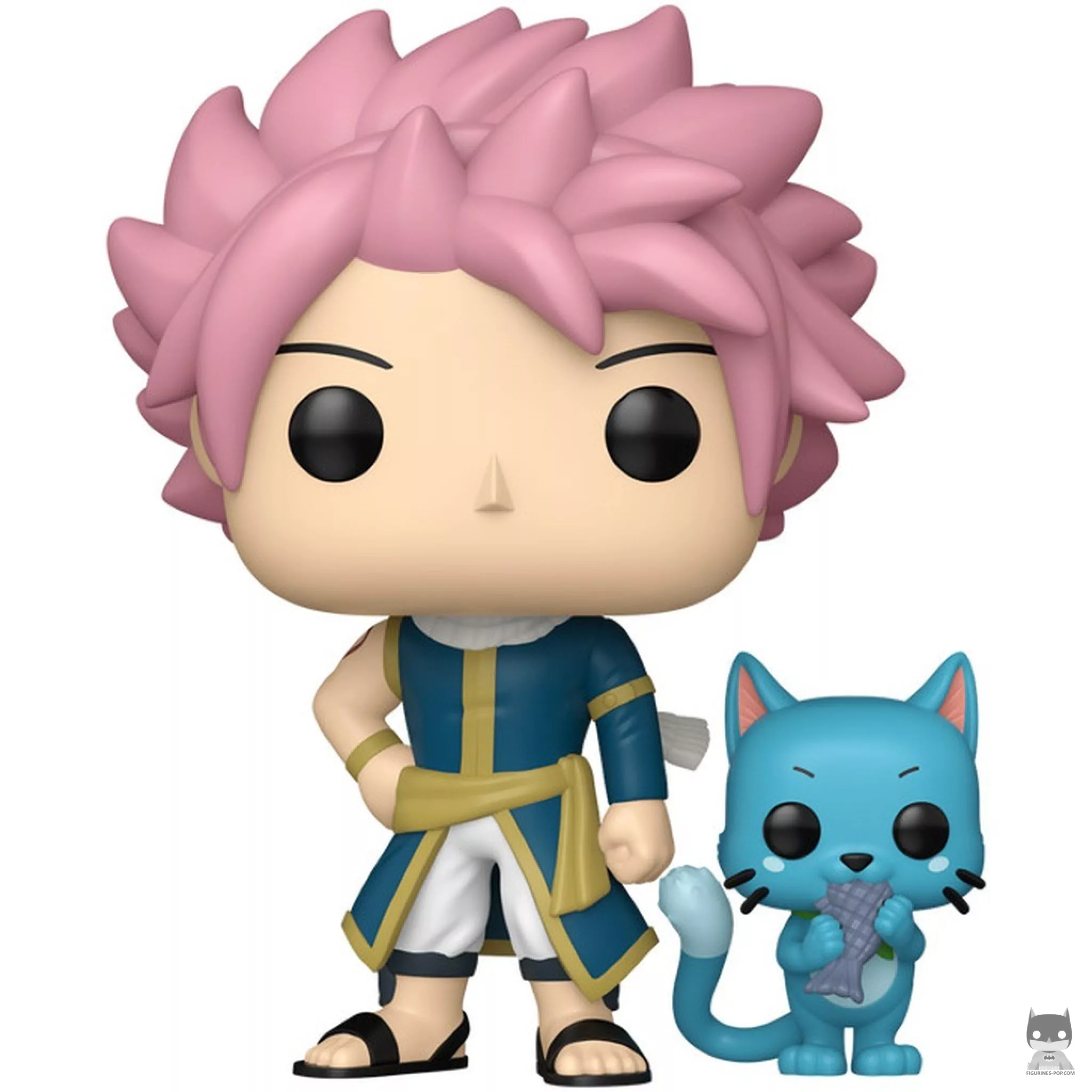 Figura Funko Pop! Natsu con Happy (Fairy Tail)