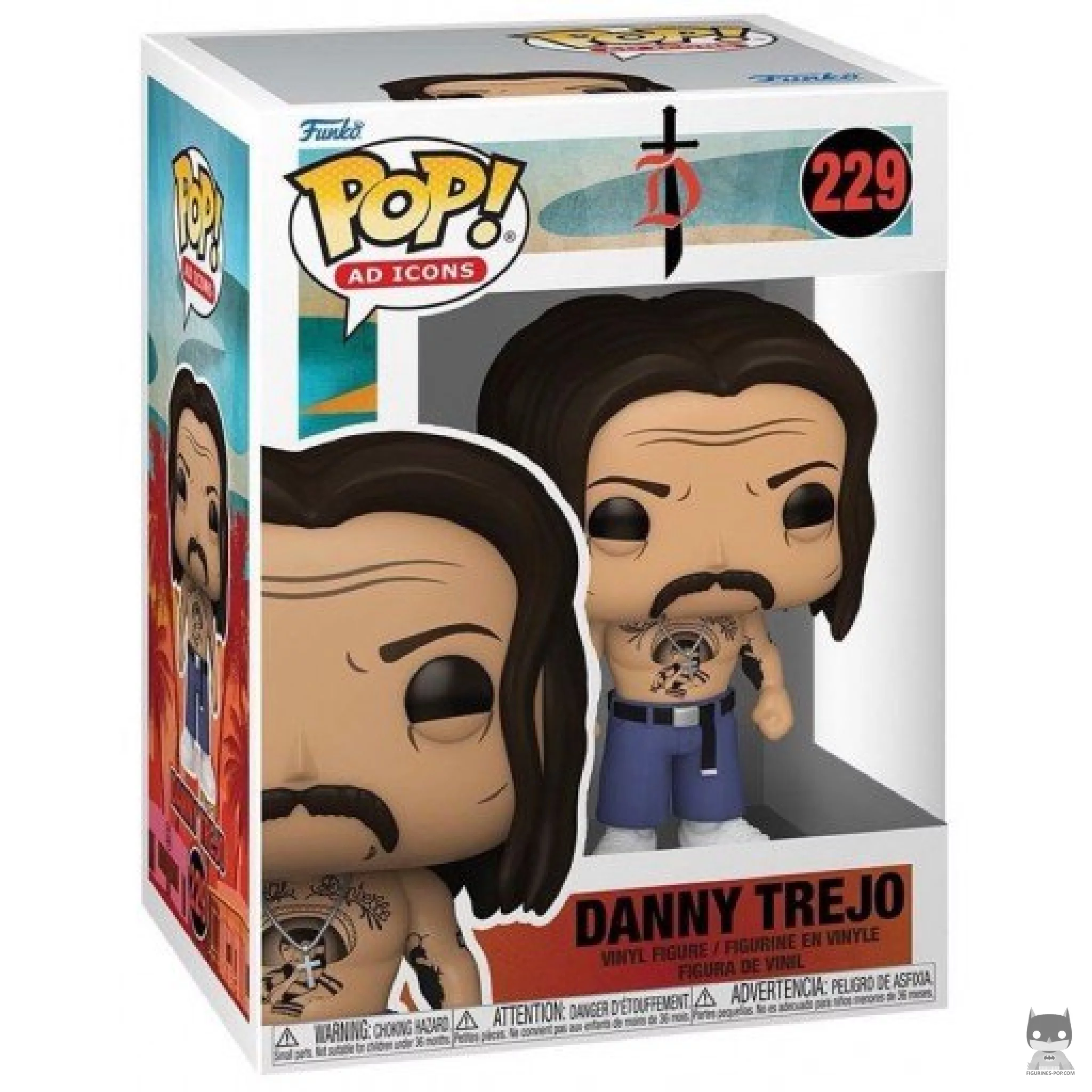 Figura Funko Pop! Danny Trejo en su caja