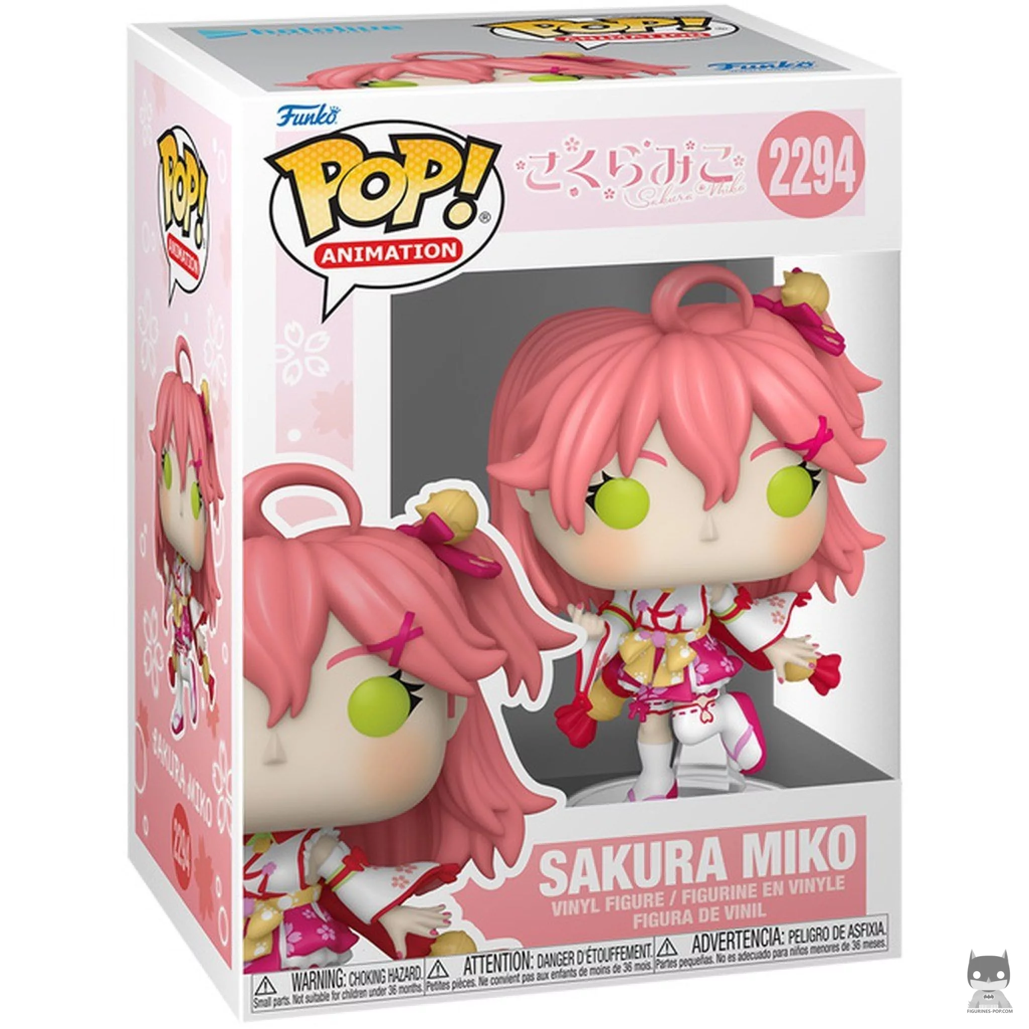 Figura Funko Pop! Sakura Miko en su caja