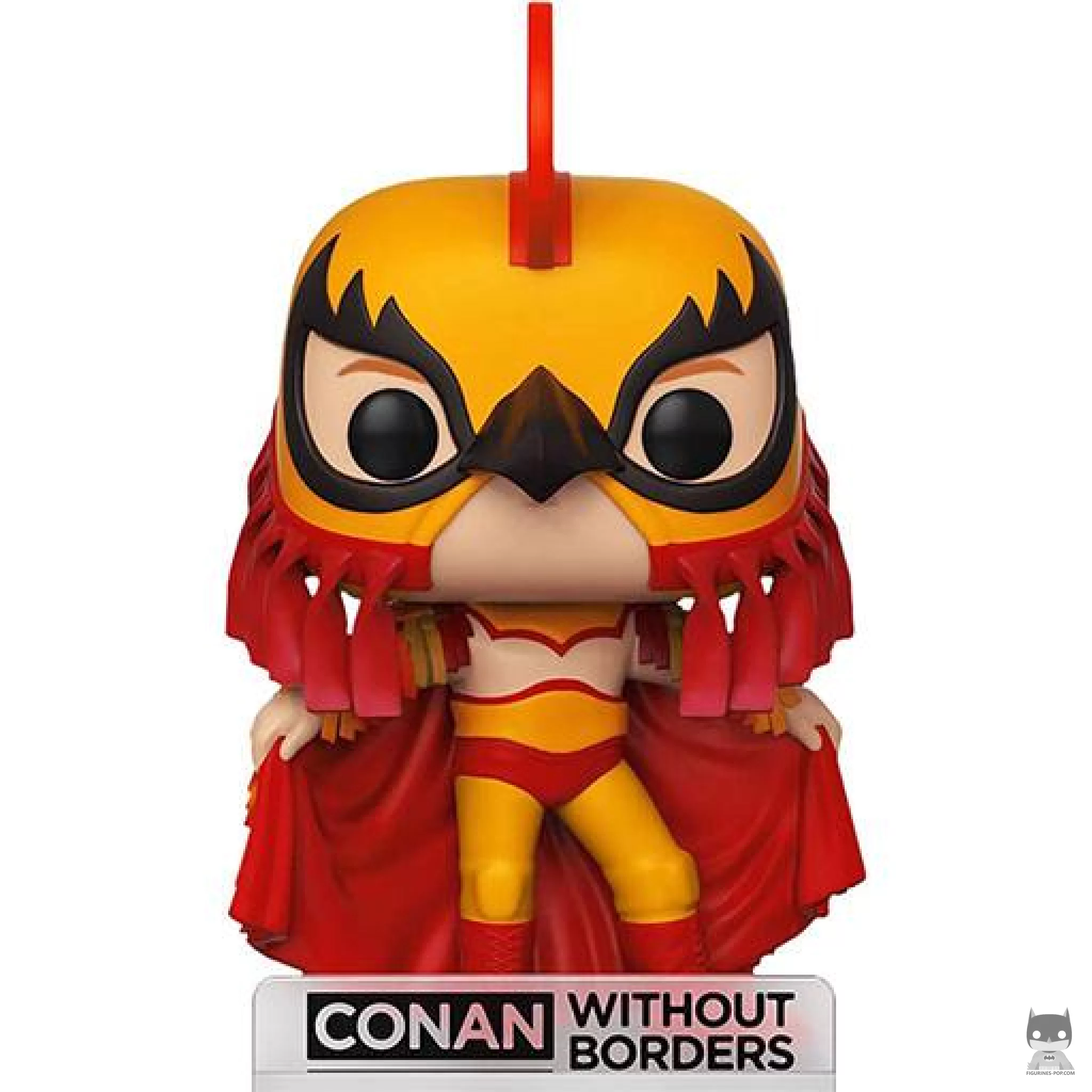 Figura Funko Pop! Conan O'Brien como luchador (Conan O'Brien)