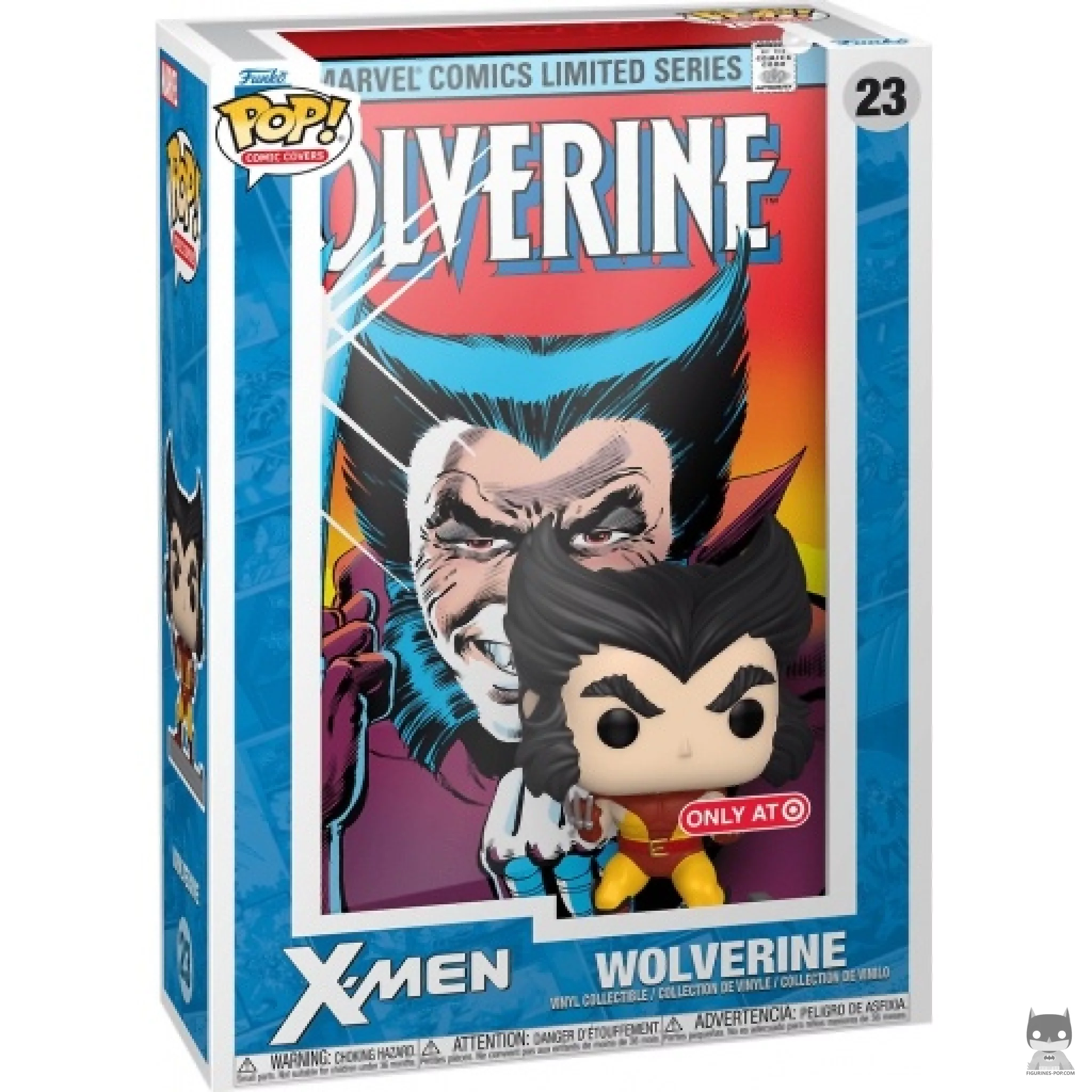 Figura Funko Pop! Lobezno en su caja
